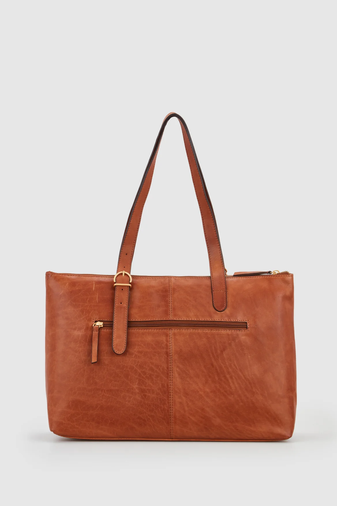 Ivy Leather Buckle Work Tote Bag - Image 2