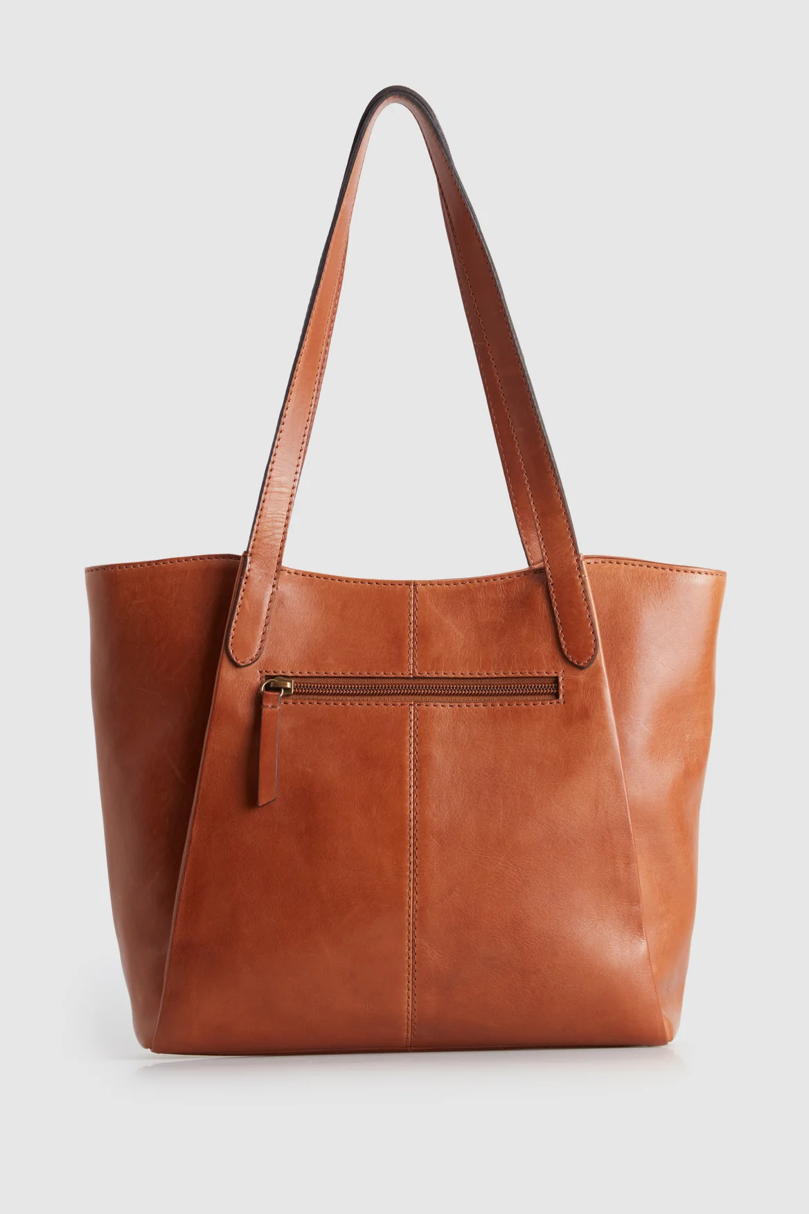 Josie Leather Tote Bag - Image 3