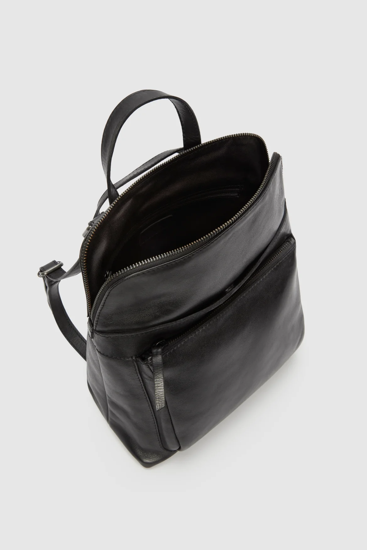 Maya Leather Convertible Backpack - Image 3