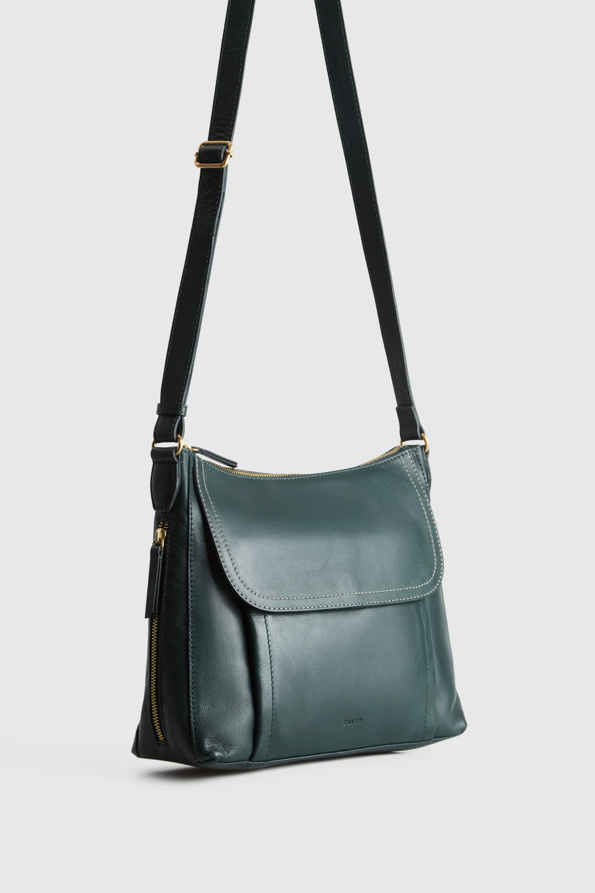 Maya Leather Crossbody Bag - Image 2
