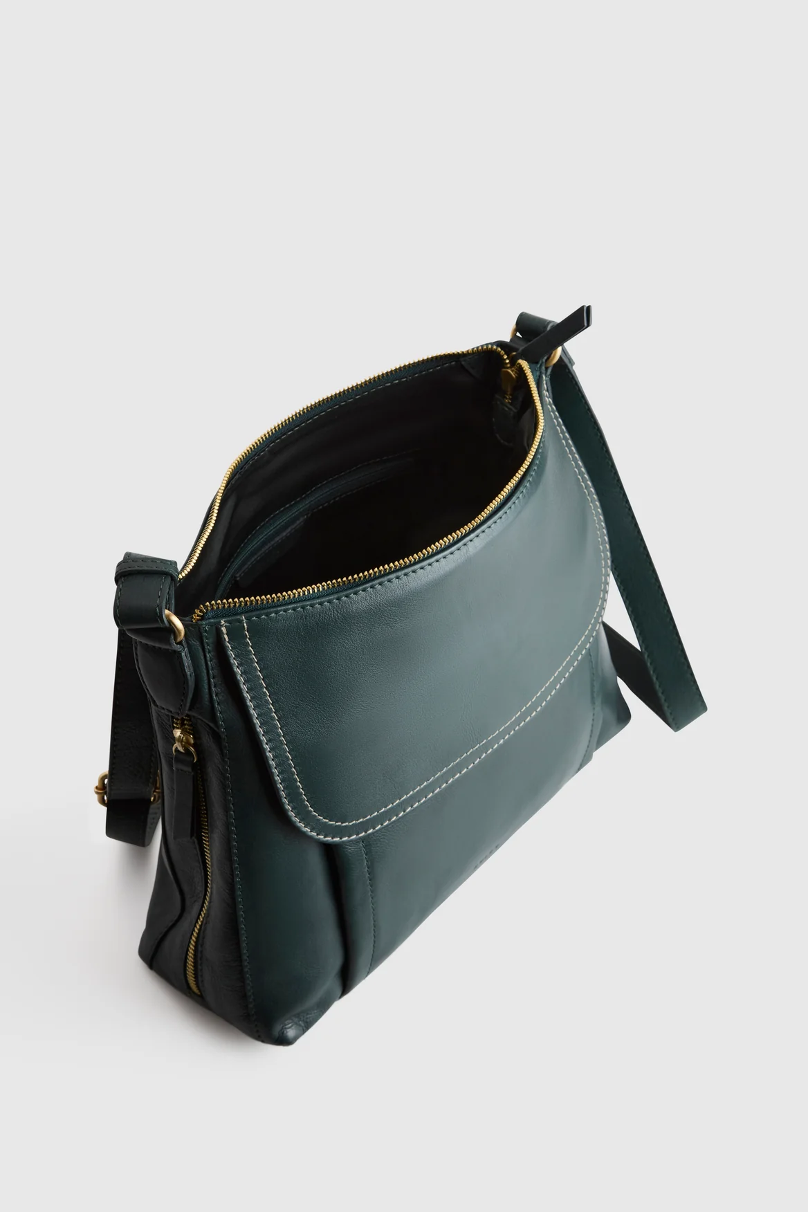 Maya Leather Crossbody Bag - Image 4