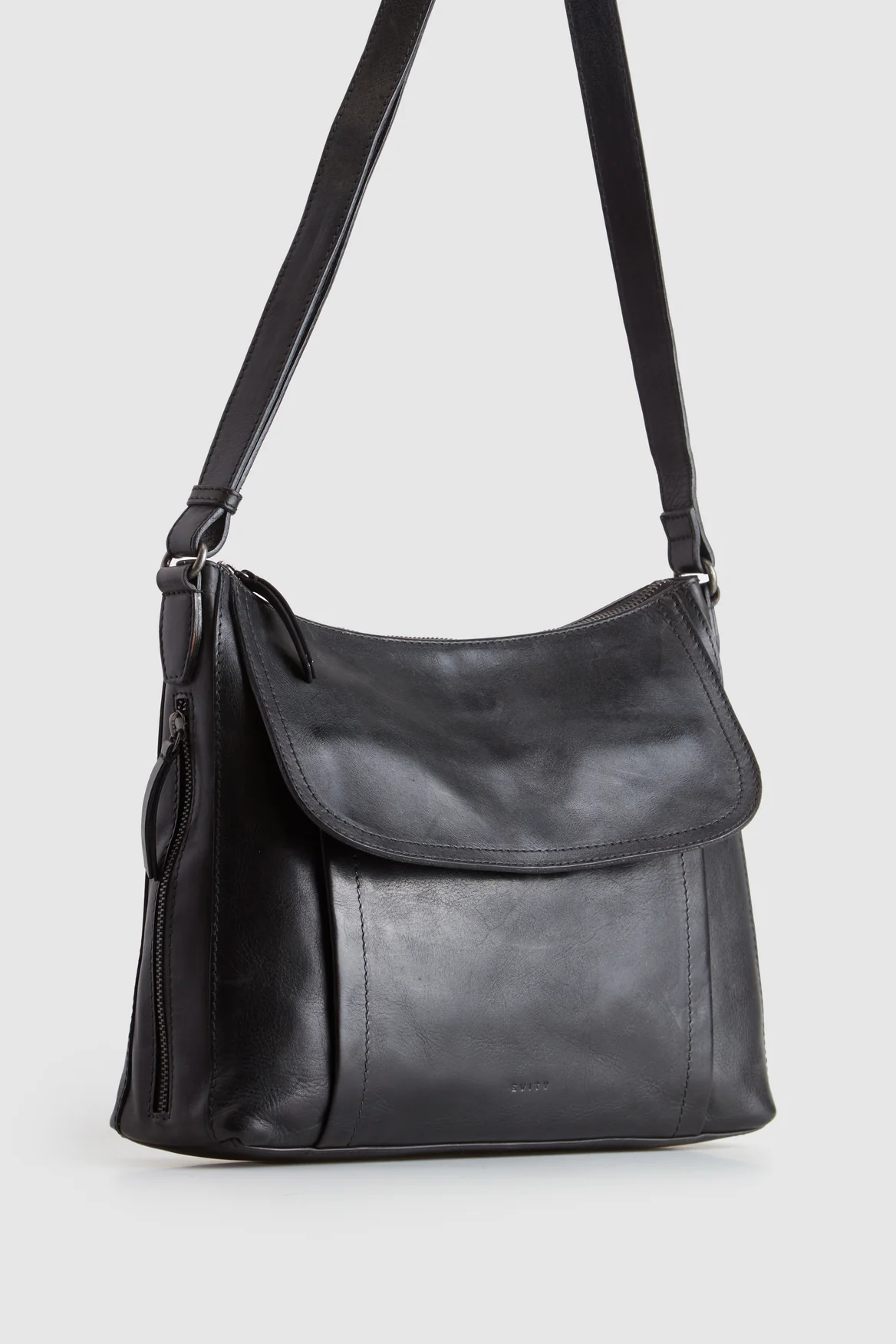 Maya Leather Large Crossbody Bag - Image 2