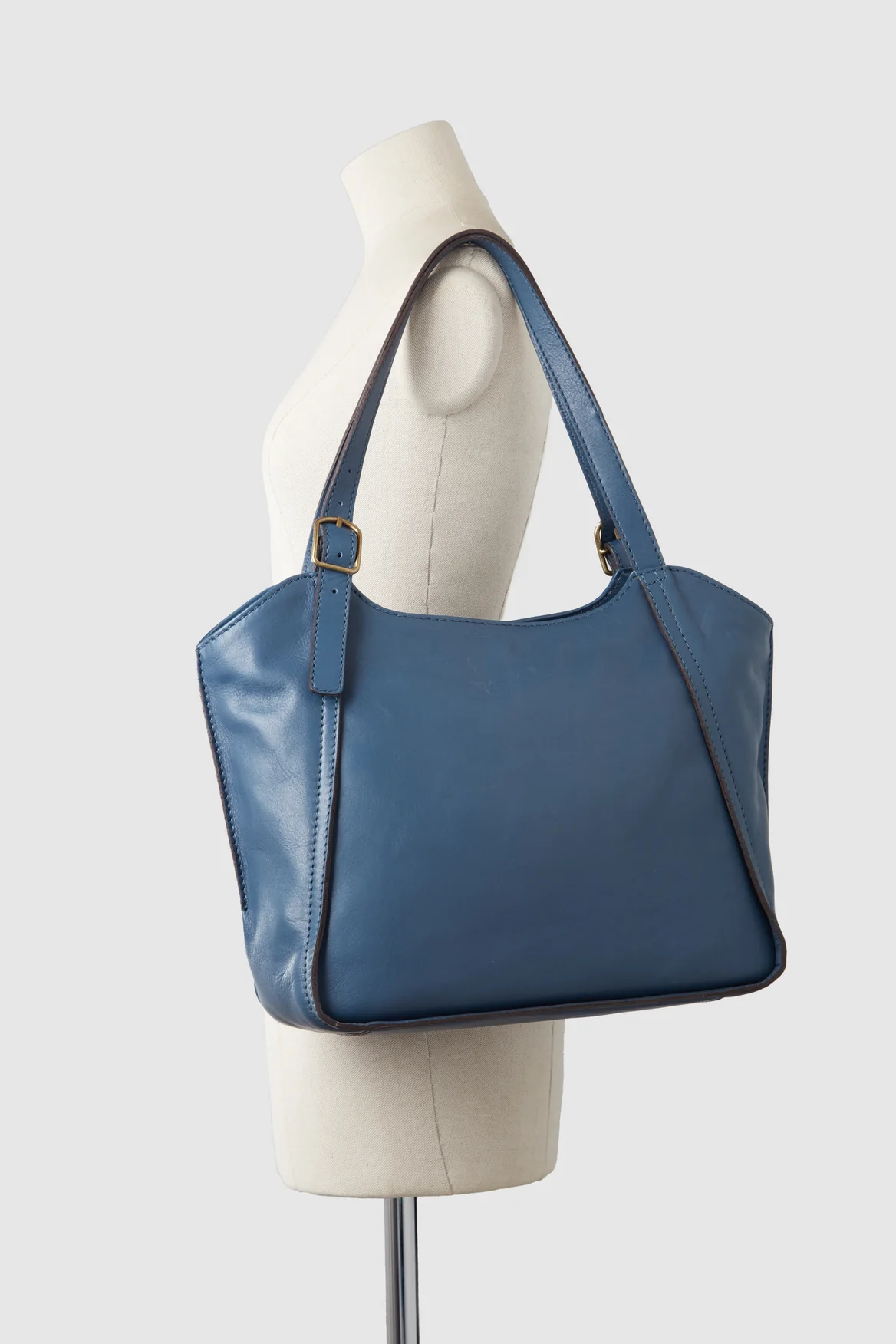 Maya Leather Tote Bag - Image 5