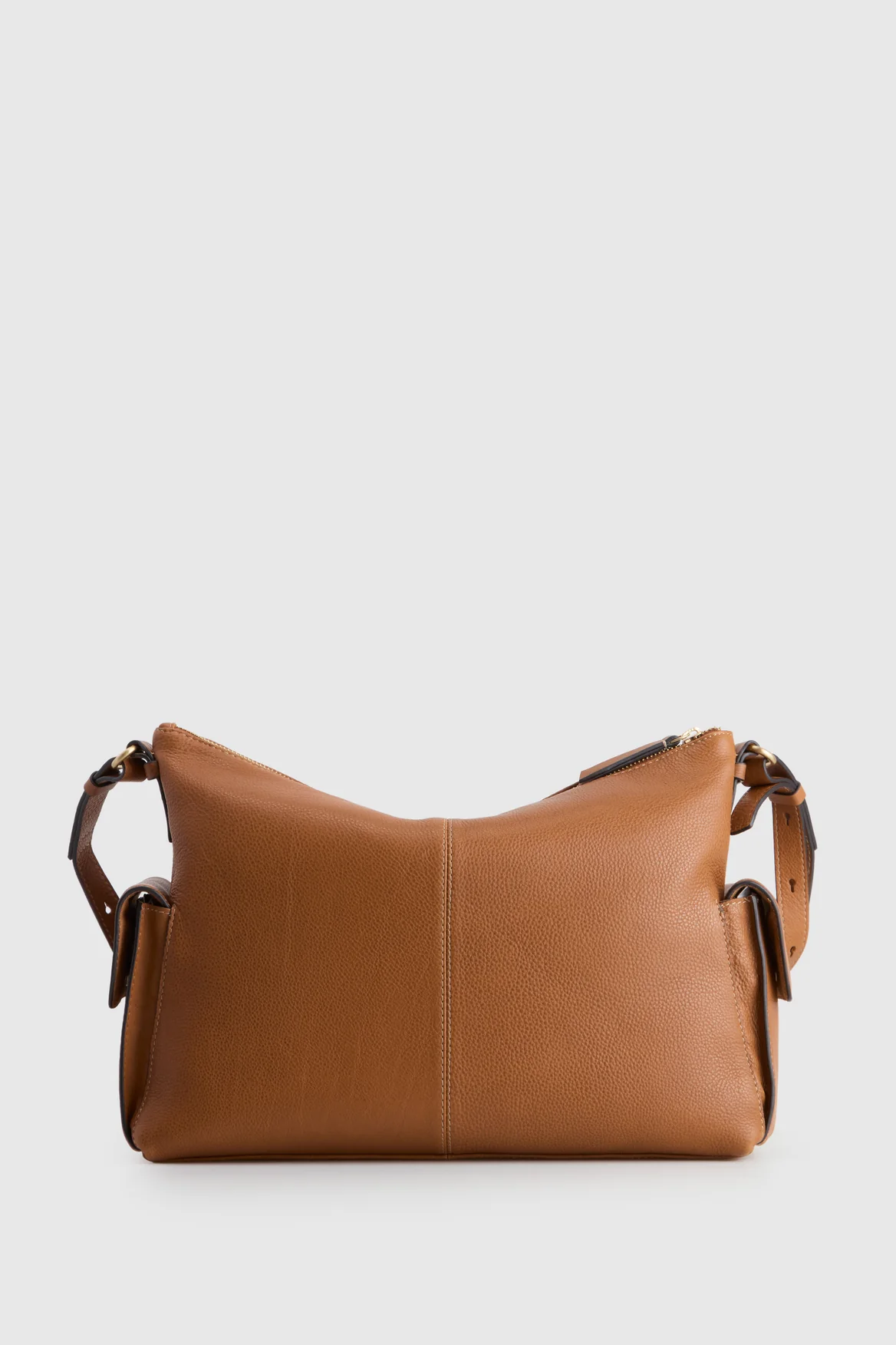 Narda Leather Large Crossbody Bag - Image 3
