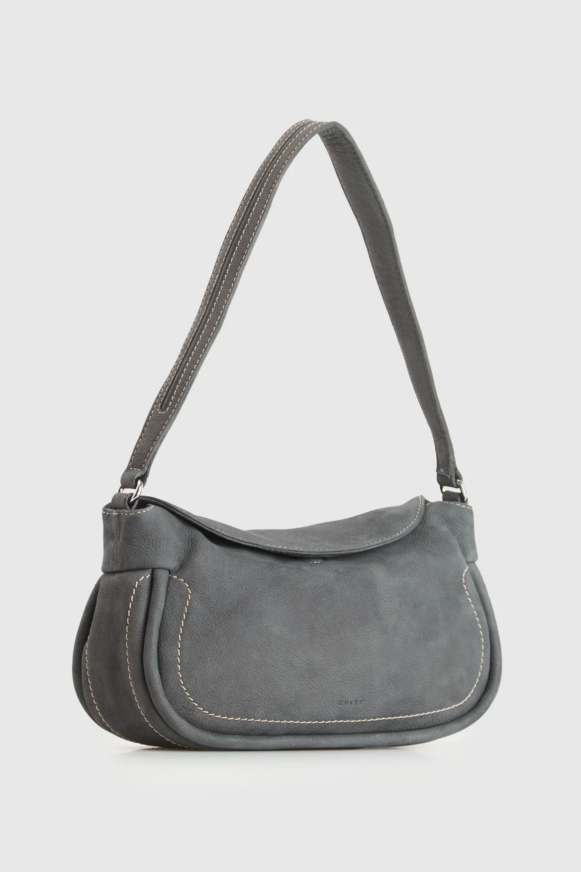 Narda Nubuck Leather Shoulder Bag - Image 2