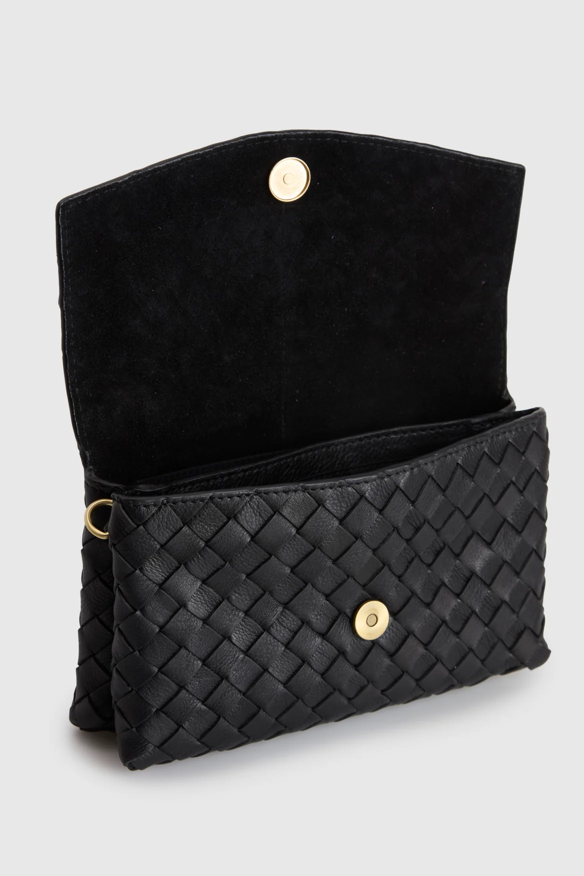 Nieve Leather Flap Crossbody Bag - Image 4