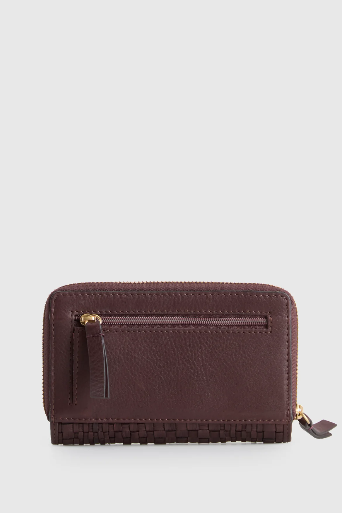 Nina Leather Zip Around Wallet - Image 2