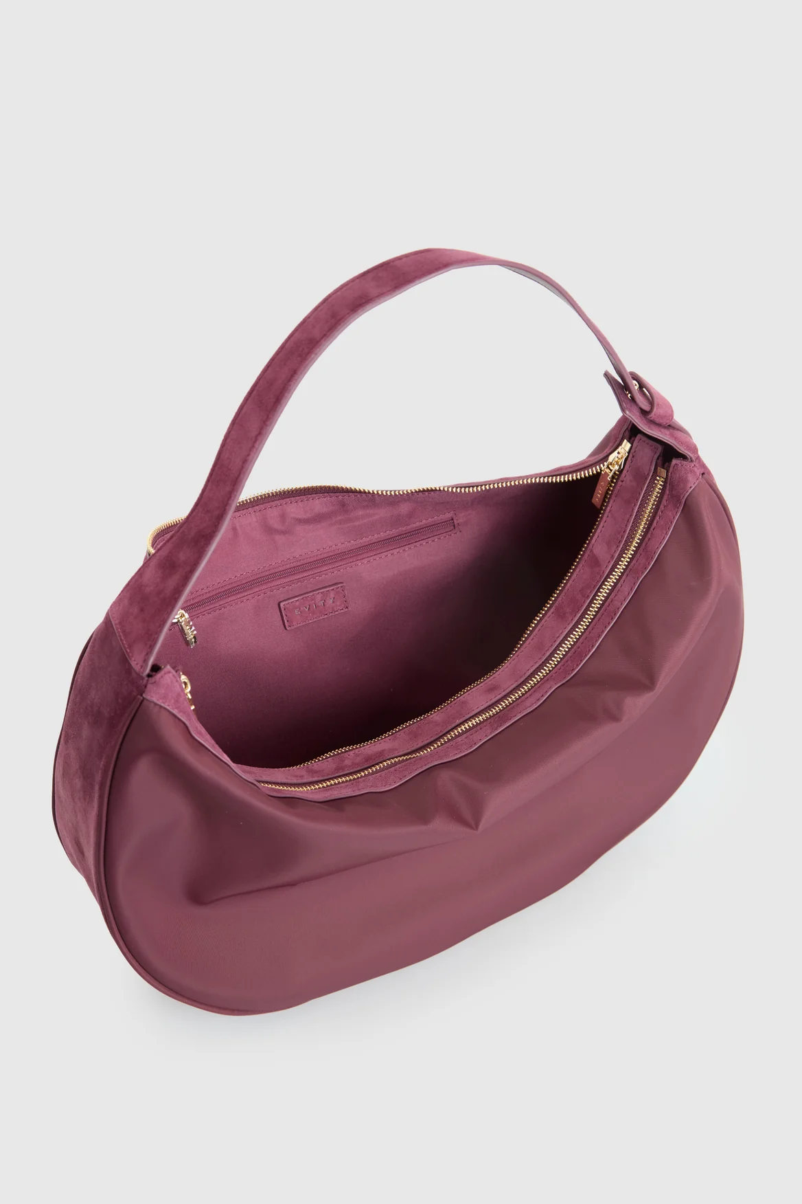 Noemie Leather Trim Shoulder Bag - Image 4