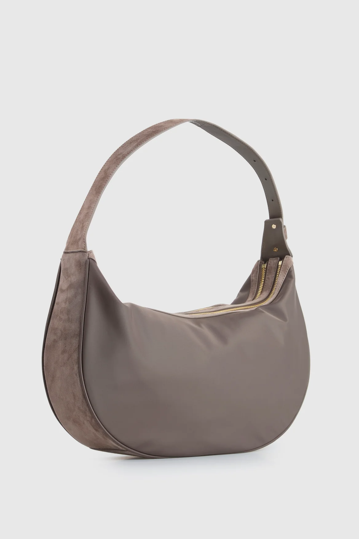 Noemie Leather Trim Shoulder Bag - Image 2