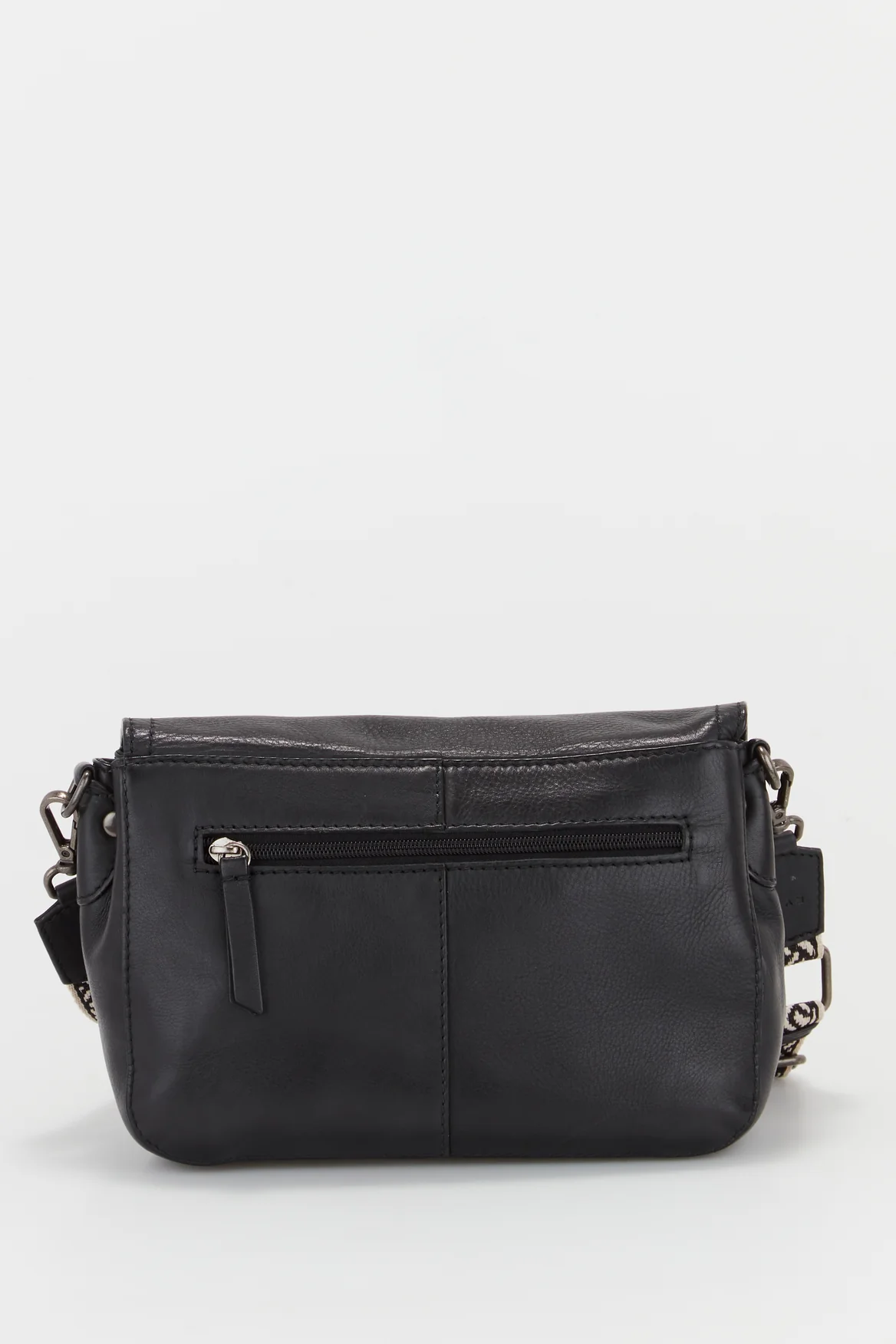Pia Leather Flap Crossbody Bag - Image 2