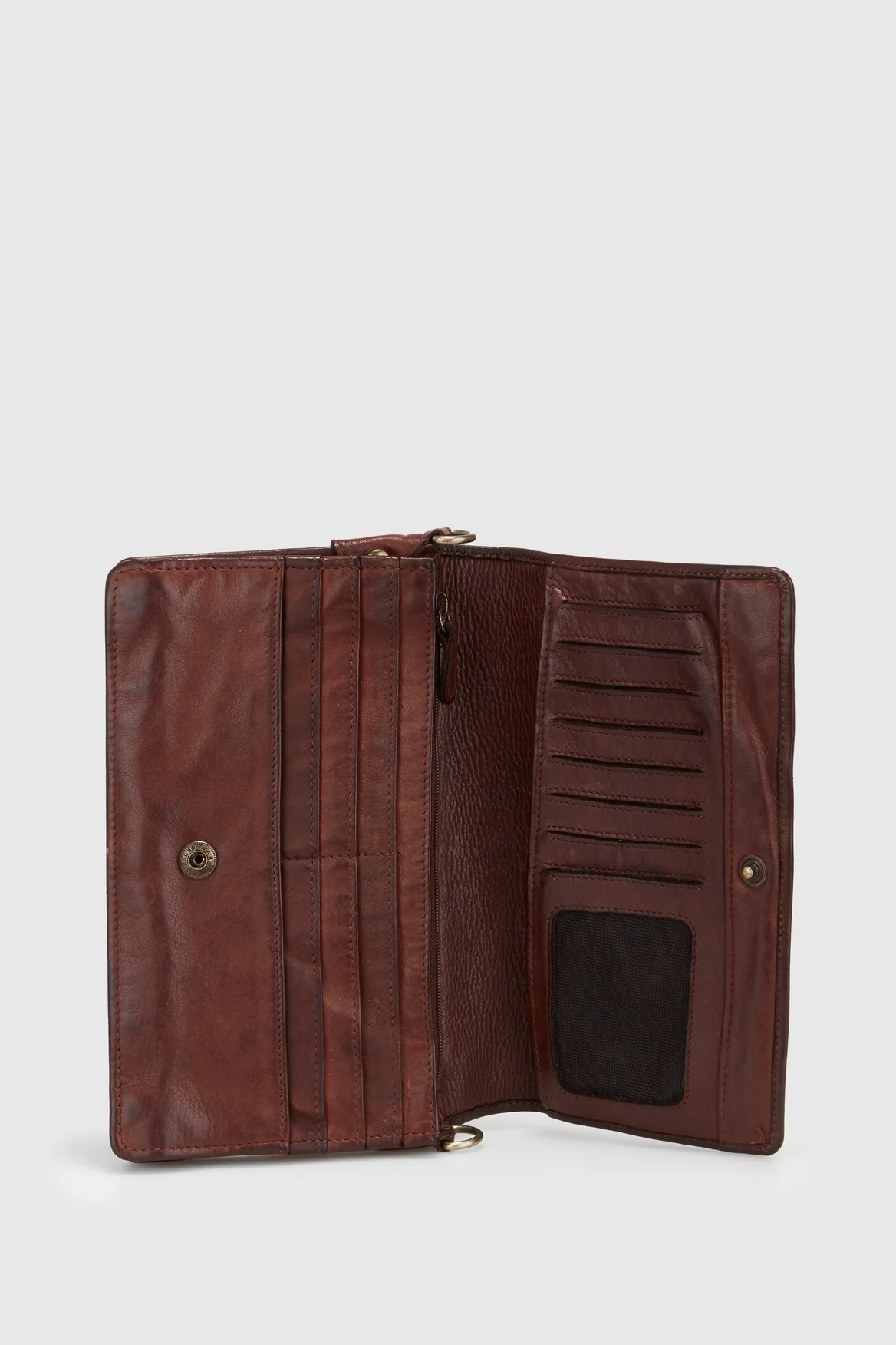 Rae Leather Organiser Crossbody - Image 3