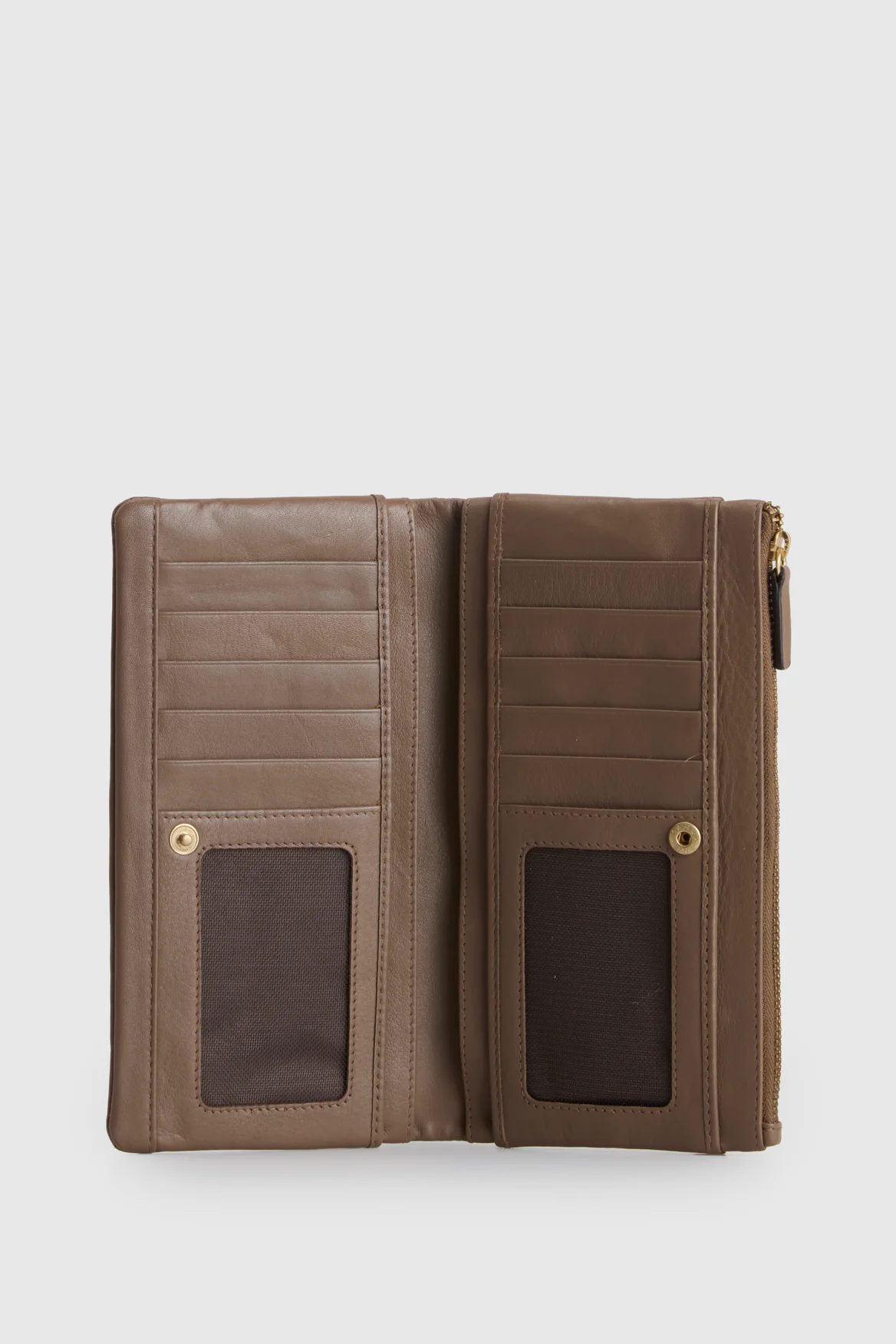 RFID Daisy Leather Large Wallet - Image 3
