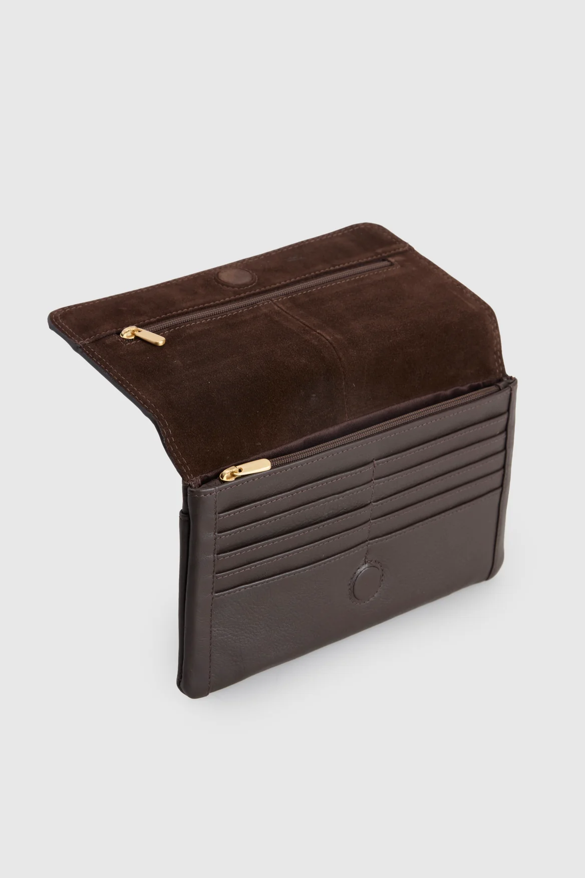 RFID Daisy Leather Travel Wallet - Image 3