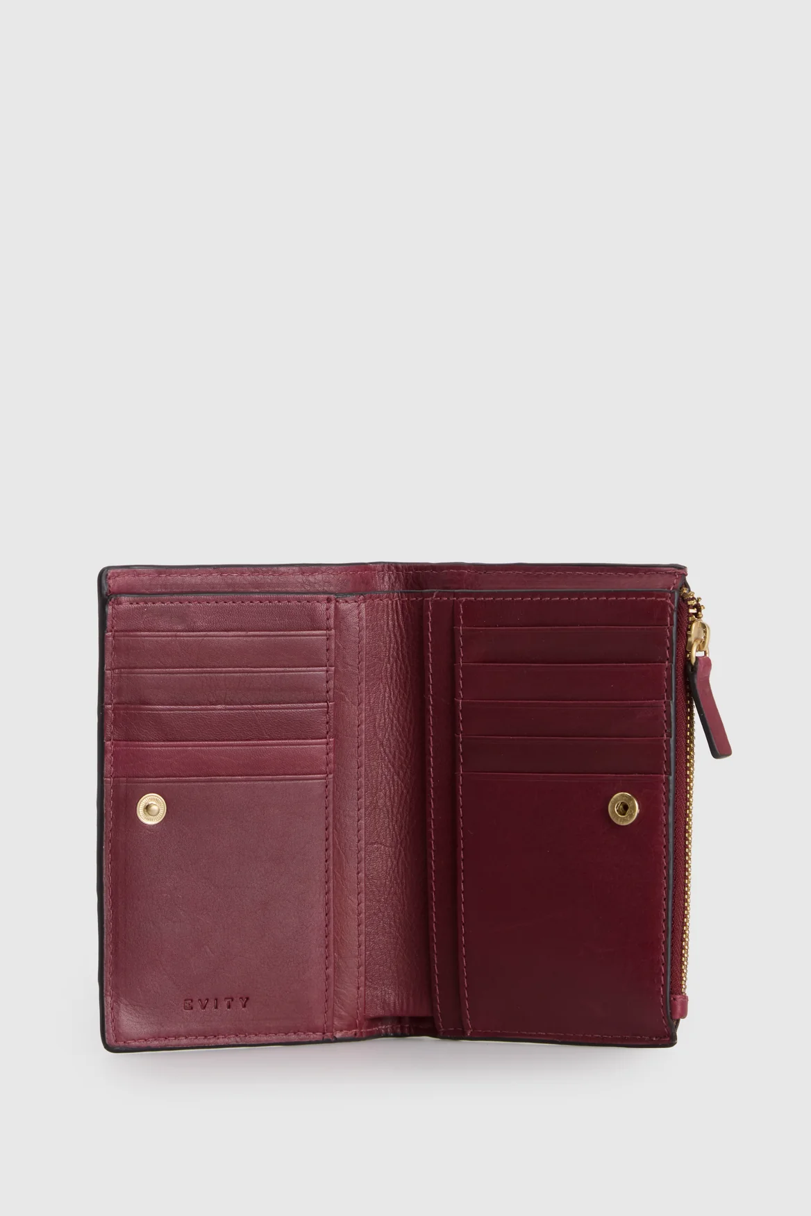 RFID Ines Suede Weave Med Wallet - Image 3