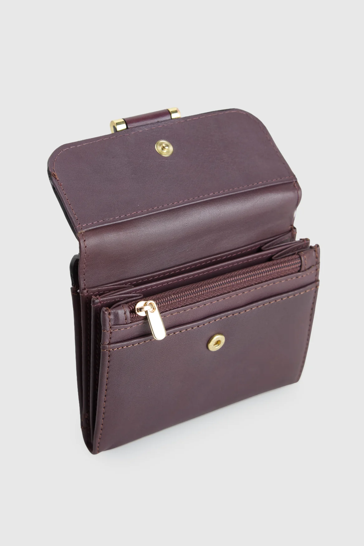 RFID Iris Leather Small Wallet - Image 3