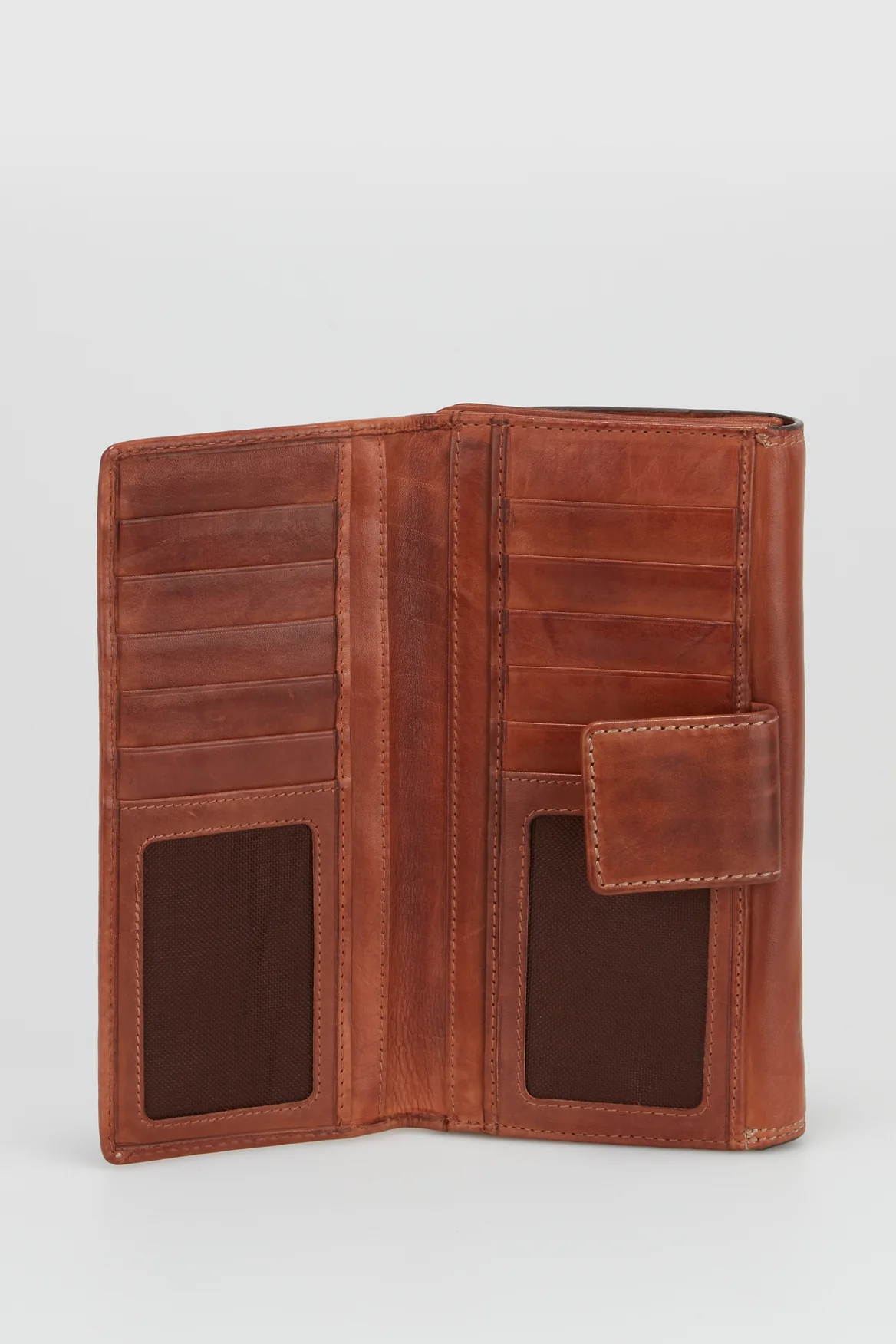 RFID Maya Leather Large Clutch - Image 3