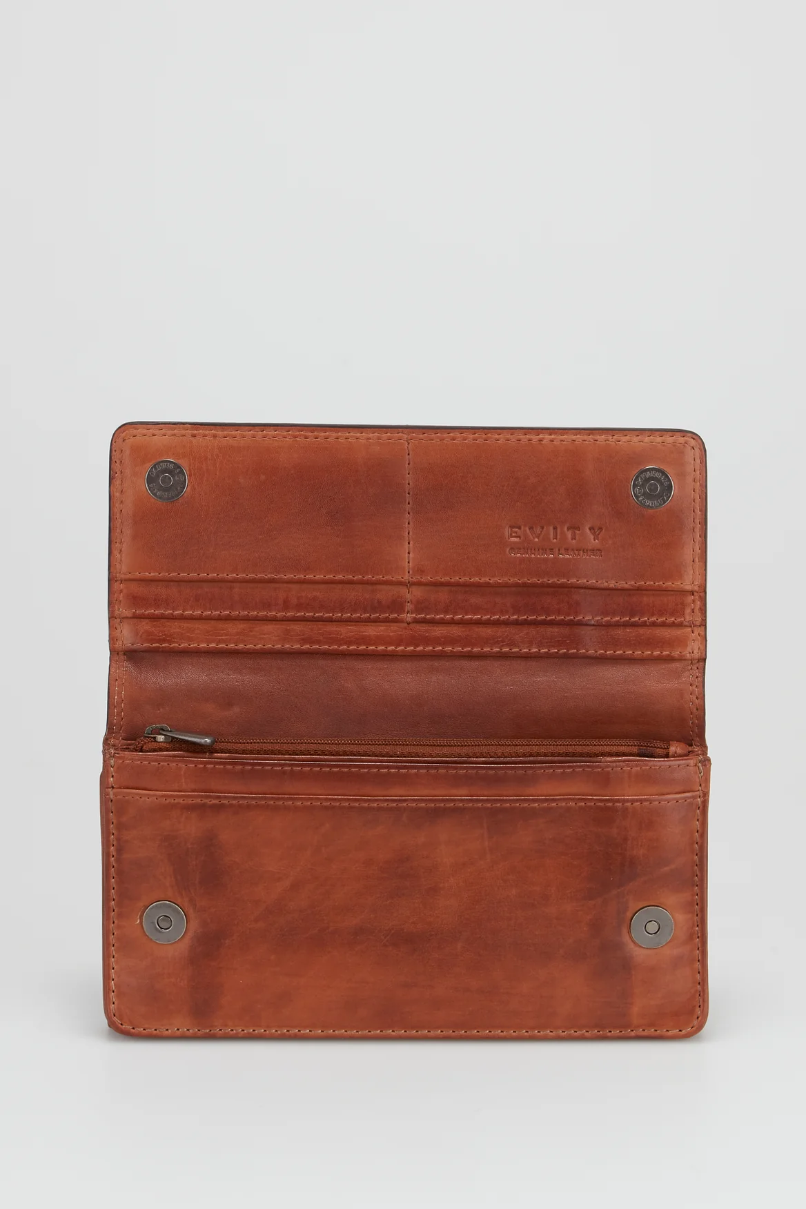 RFID Maya Leather Large Clutch - Image 4