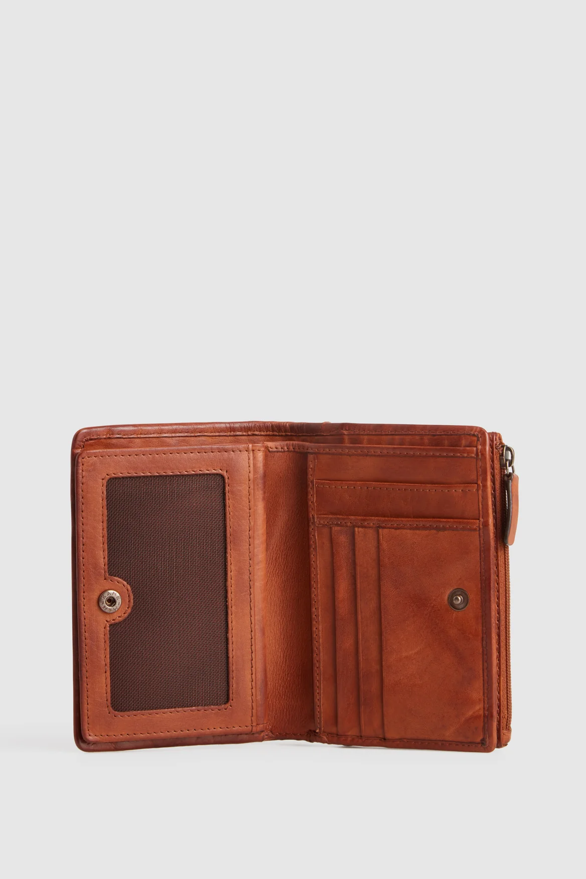 RFID Palma Leather Small Wallet - Image 3