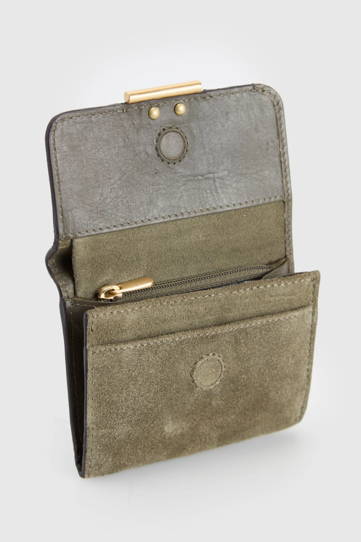 RFID Thea Suede Small Wallet - Image 3