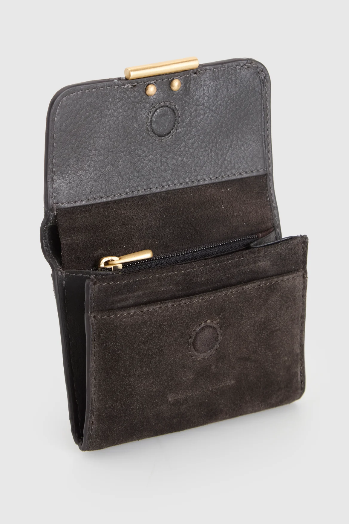 RFID Thea Suede Small Wallet - Image 3