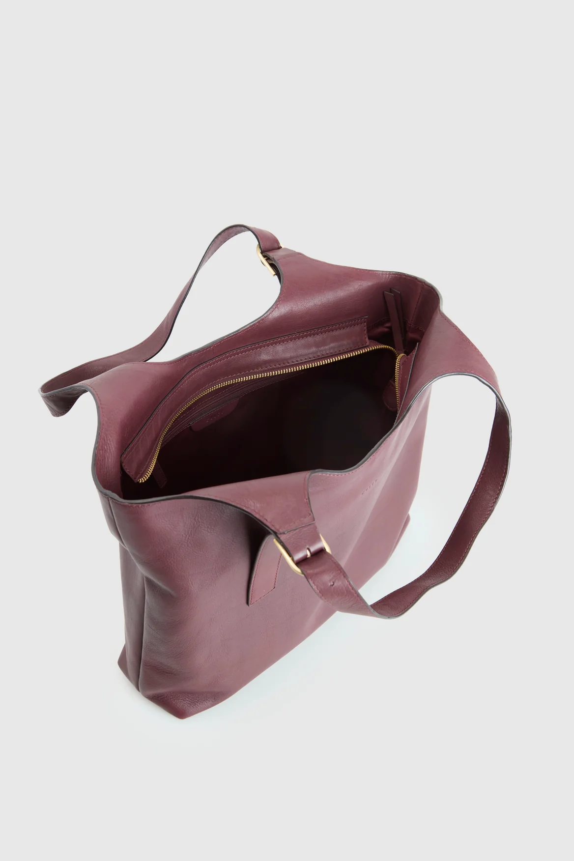 Sofia Leather Tote Bag - Image 4