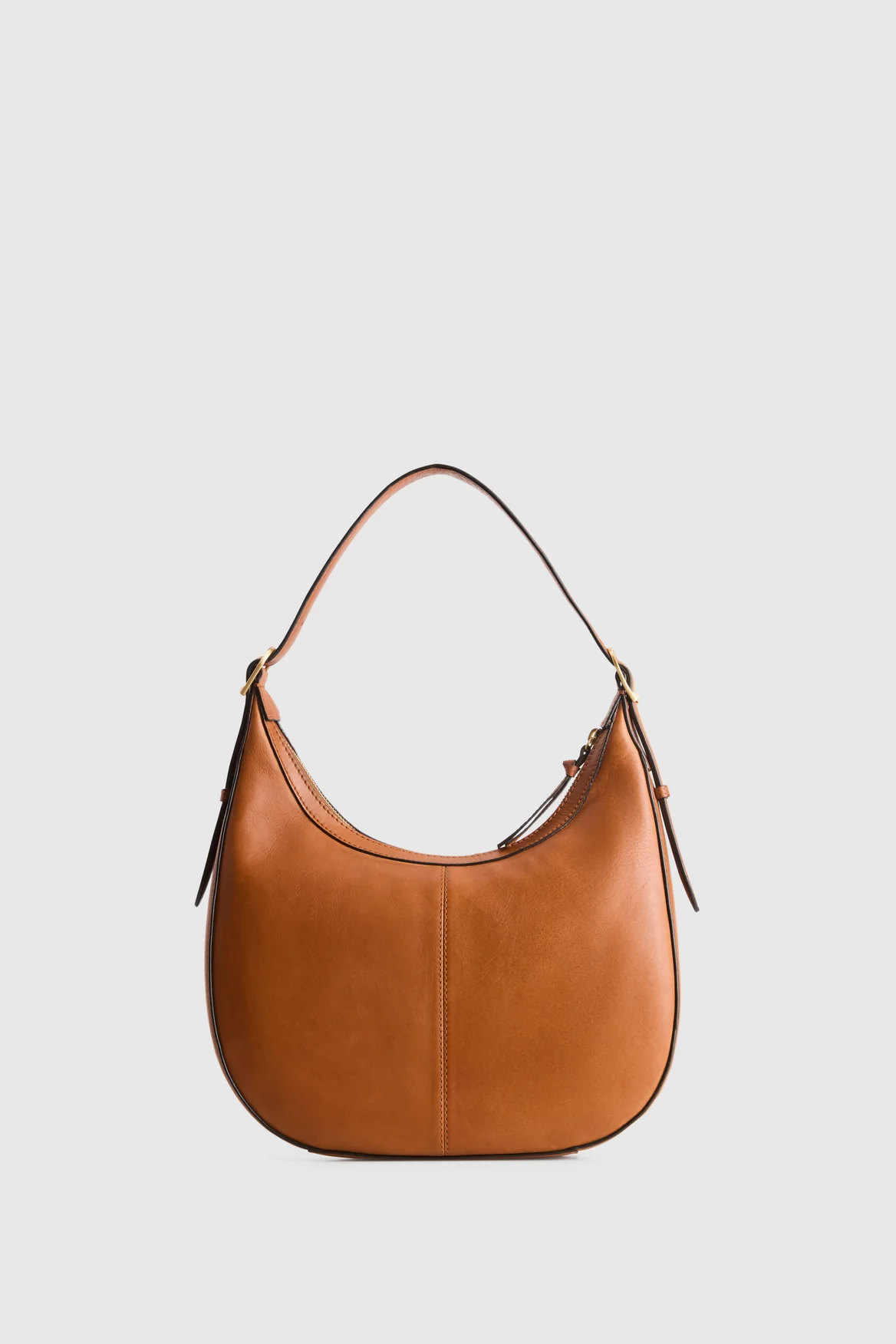 Sofia Weave Leather Hobo Bag - Image 3