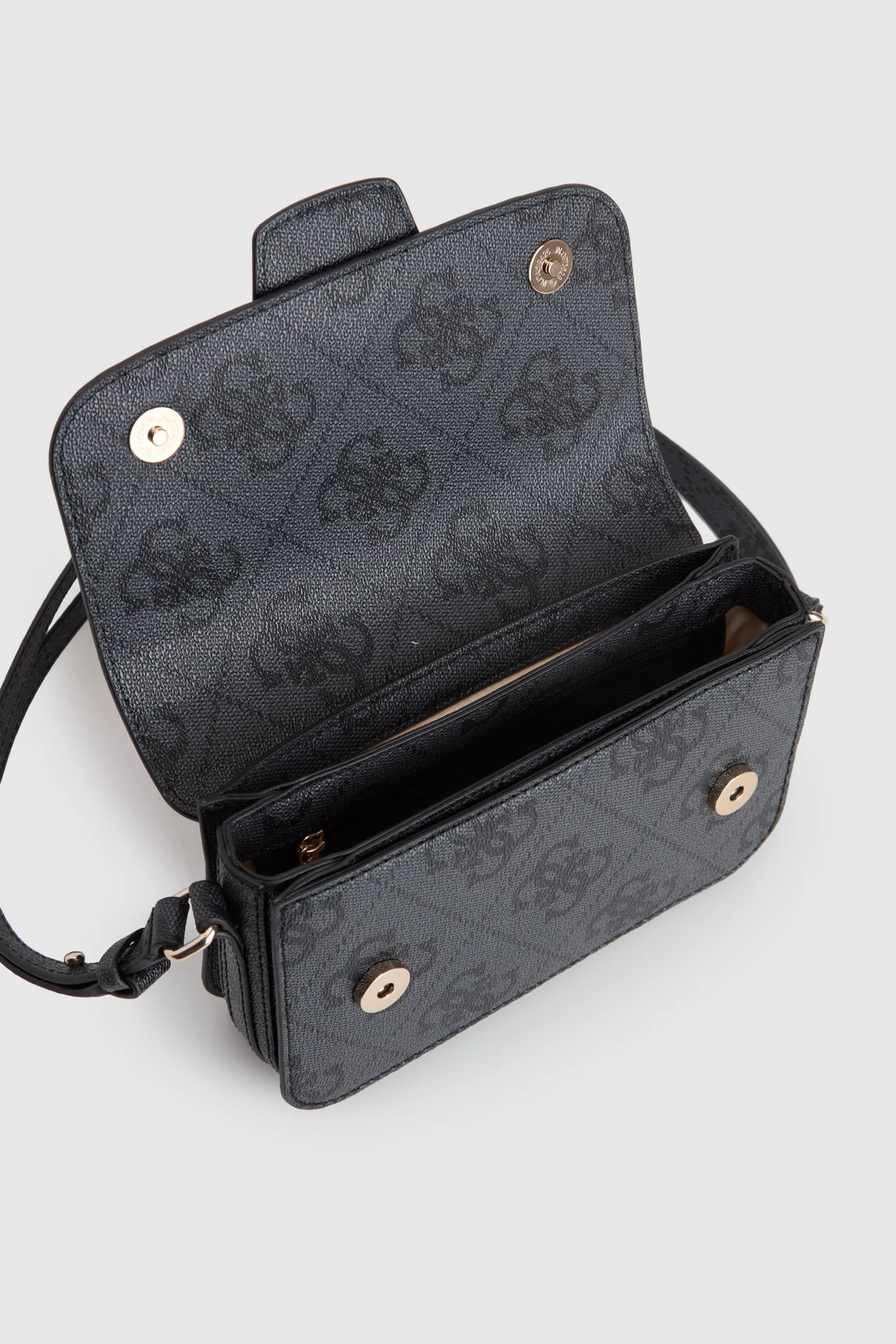 Janie Logo Flap Shoulder Bag - Image 4