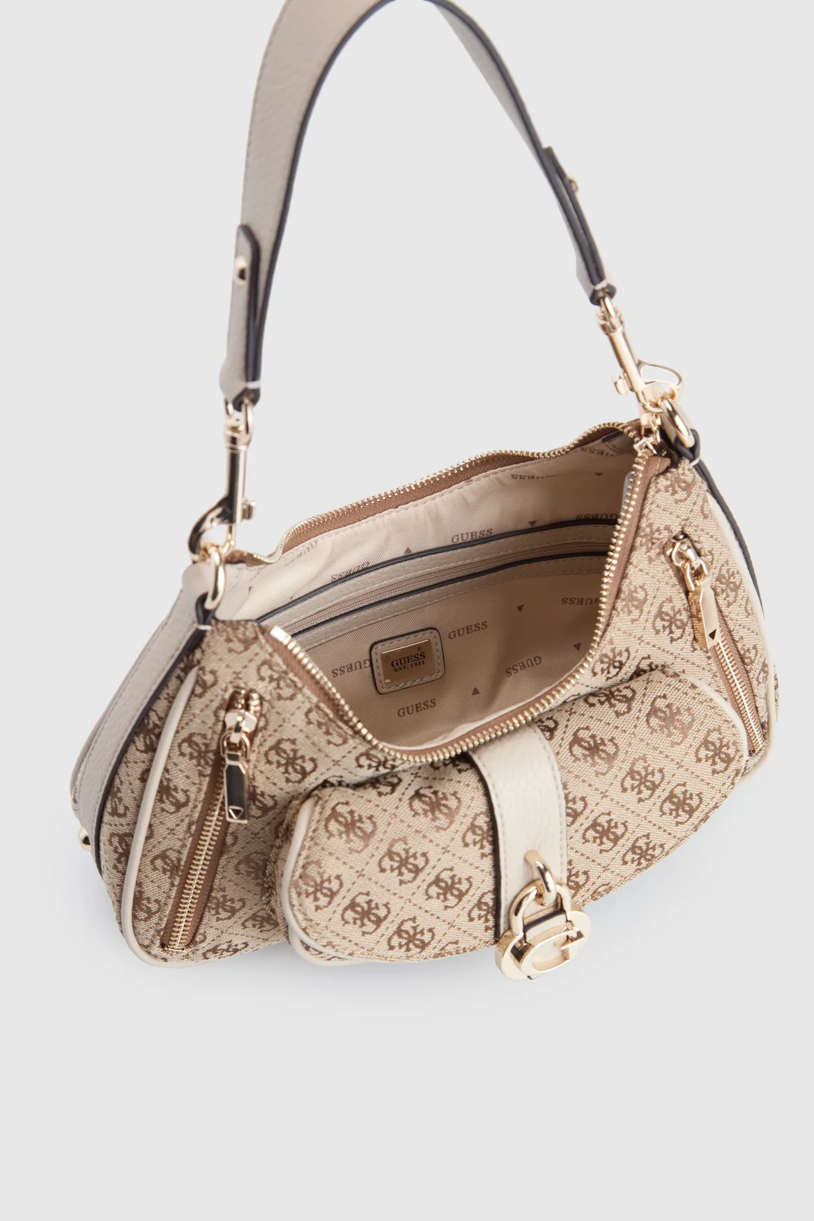 Jessa Logo Shoulder Bag - Image 4