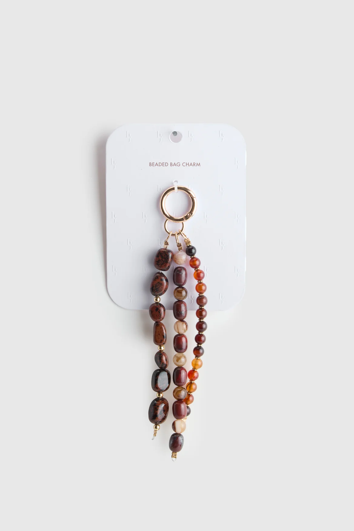 Beaded Dangle Bag Charm - Image 2