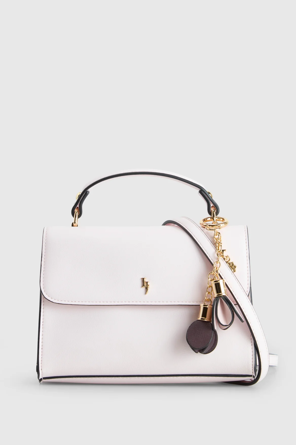 Charm Top Handle Bag