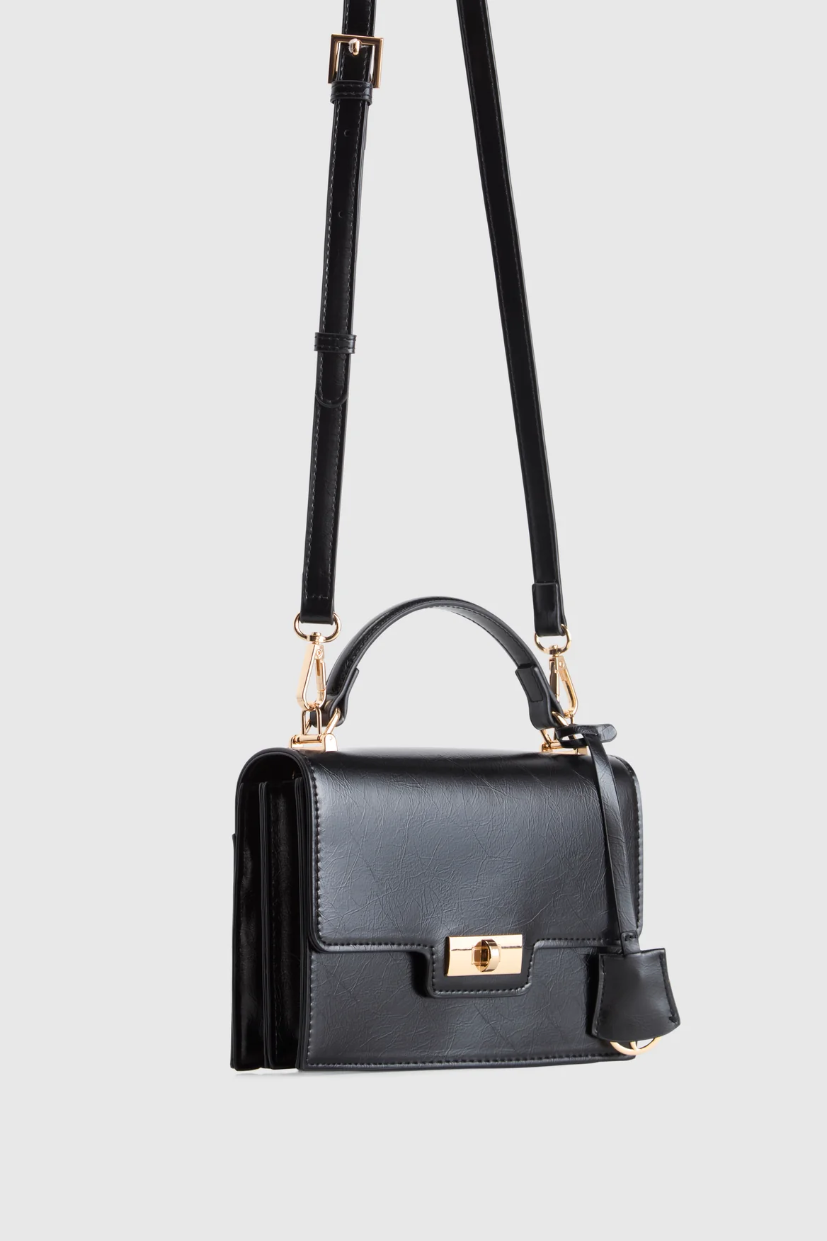 Cleo Flap Top Handle Bag - Image 2