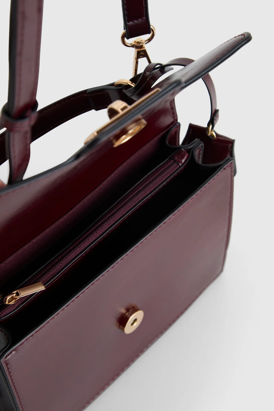 Cleo Flap Top Handle Bag - Image 4