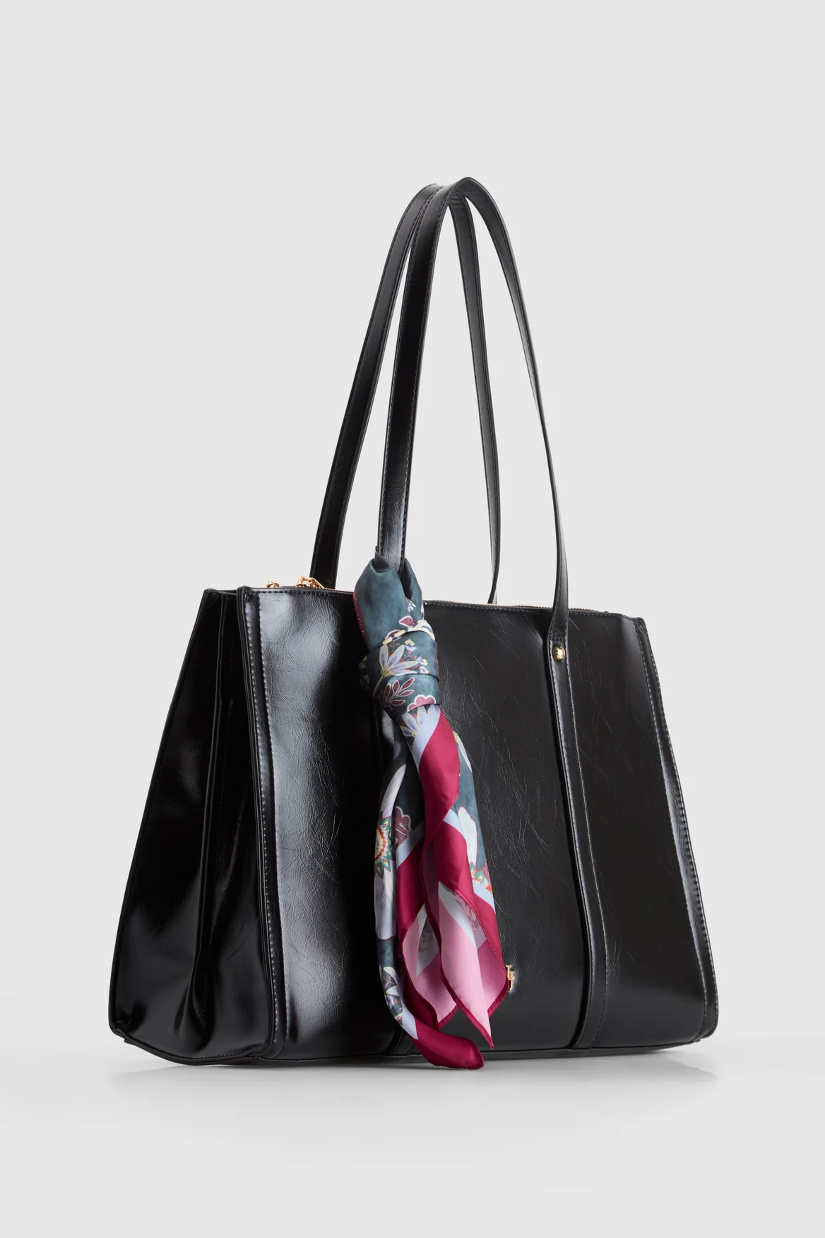 Cleo Multi Comp Tote Bag - Image 2