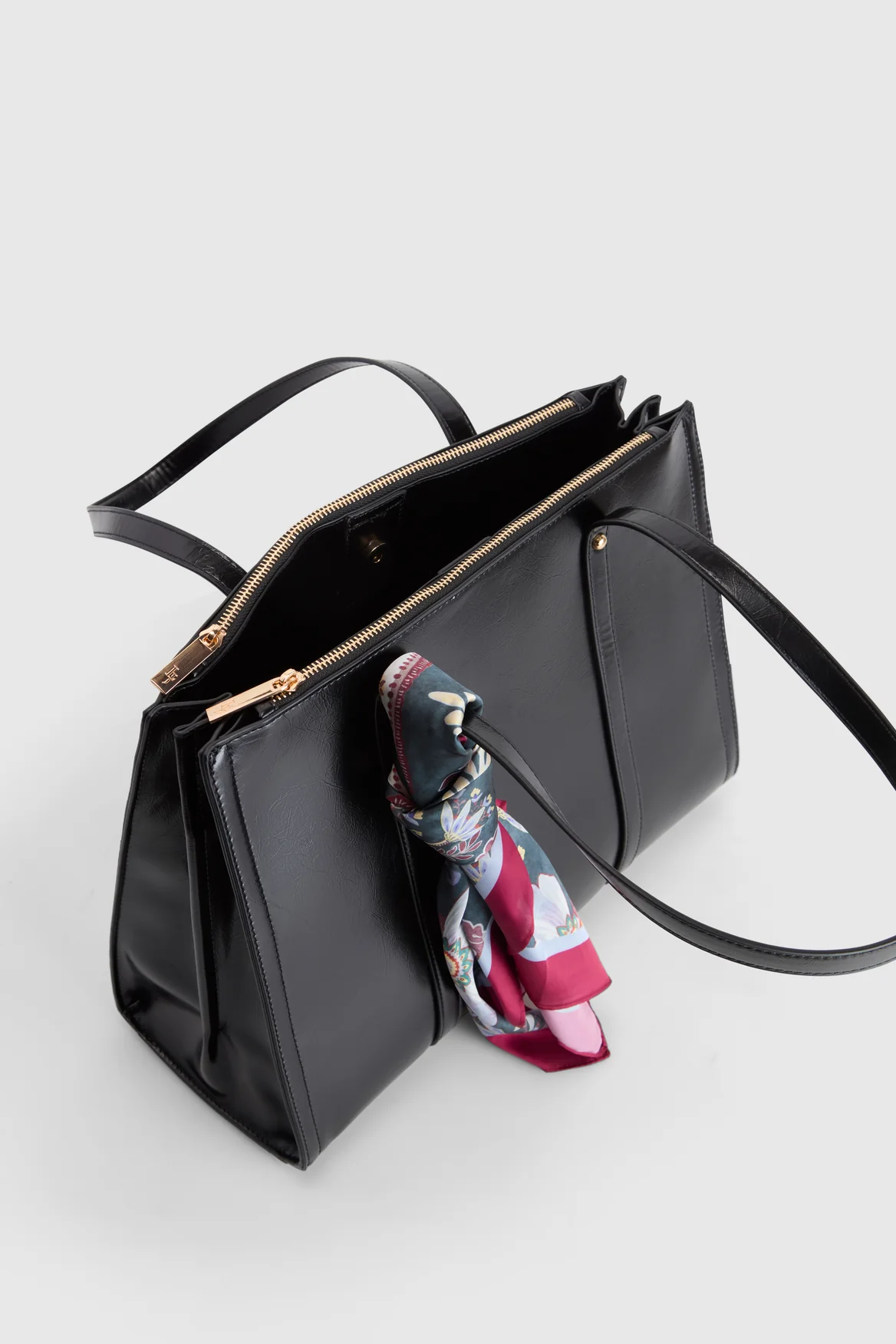 Cleo Multi Comp Tote Bag - Image 4