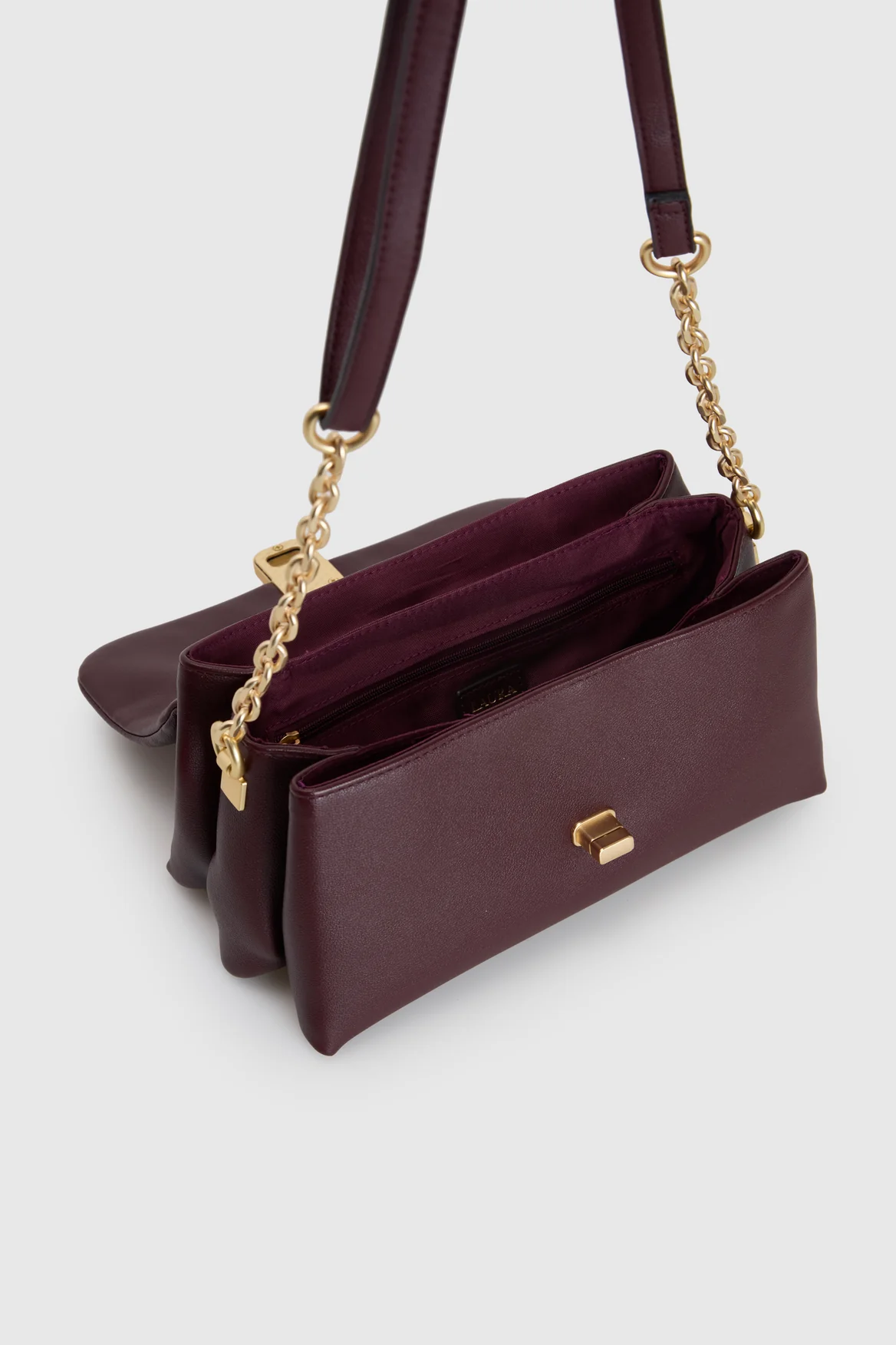 Eve Soft Flap Crossbody Bag - Image 4