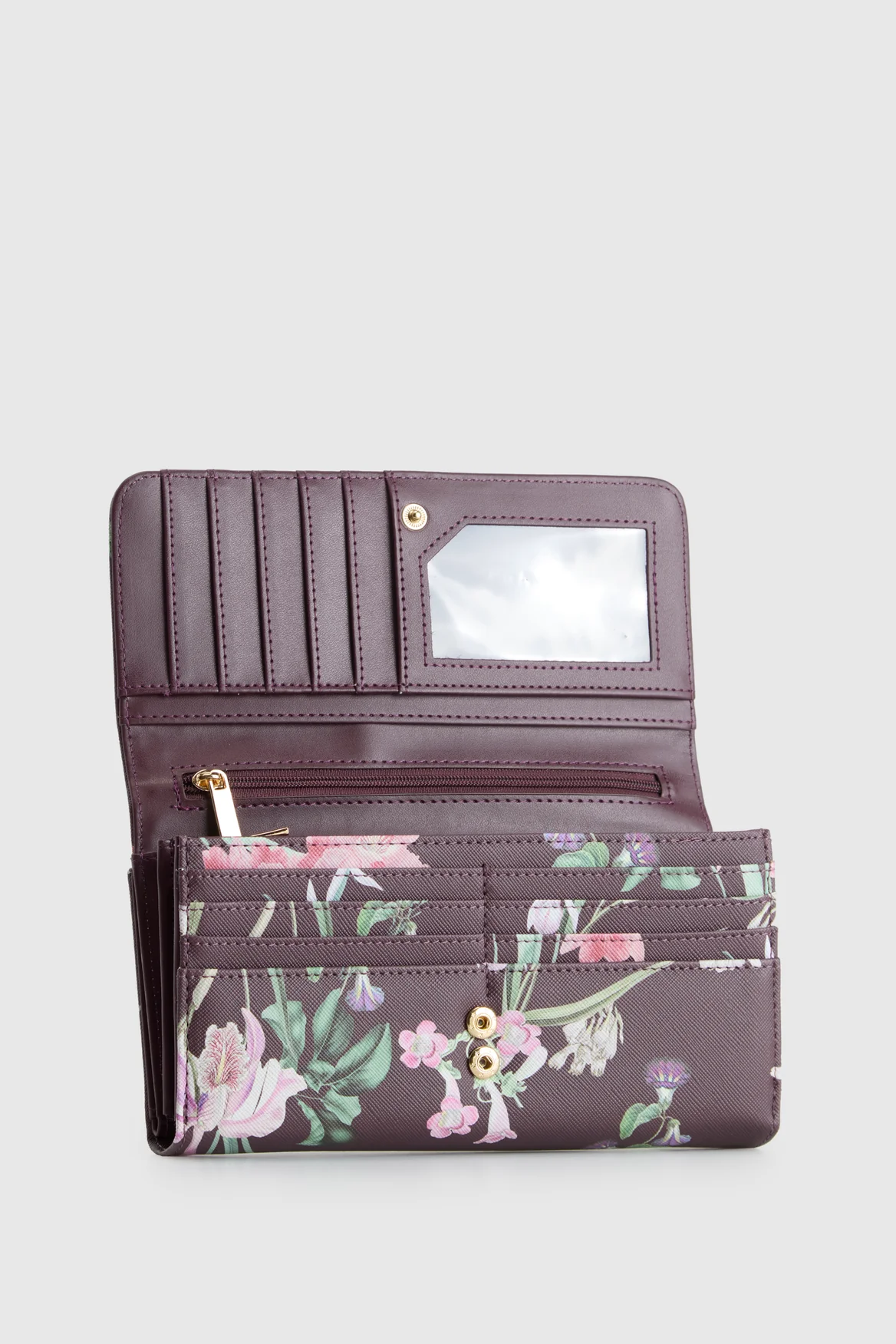 Iris Floral Large Wallet - Image 4