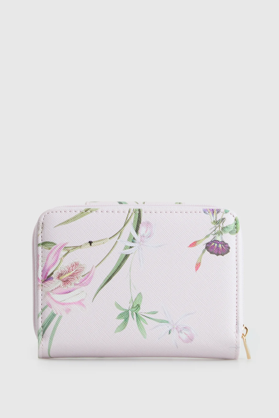 Iris Floral Small Tab Wallet - Image 2