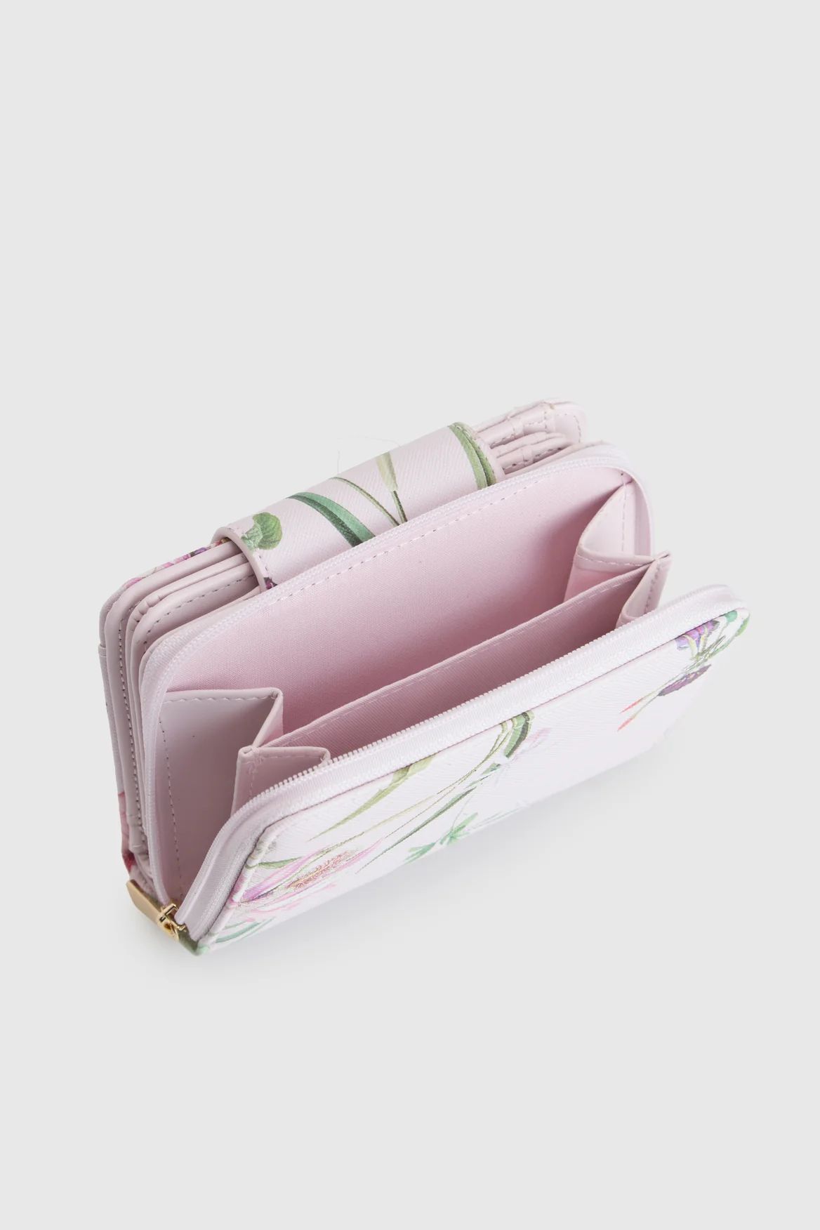 Iris Floral Small Tab Wallet - Image 4