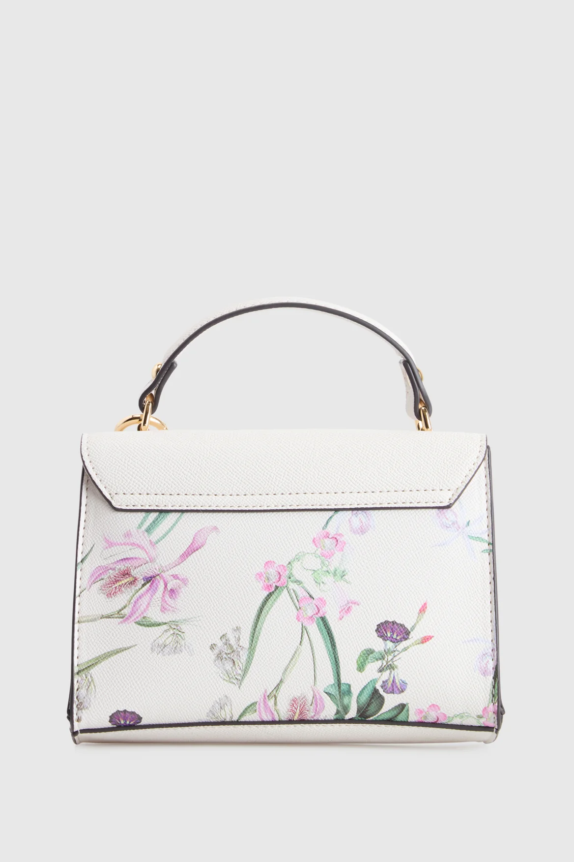 Iris Floral Top Handle Bag - Image 3