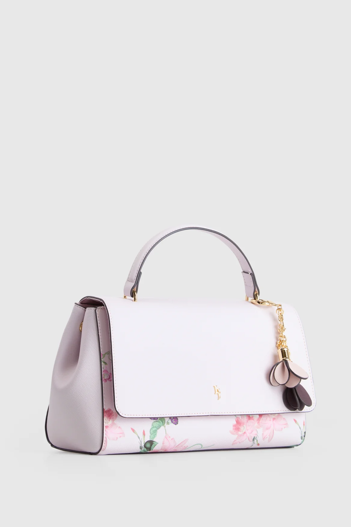 Iris Floral Top Handle Bag - Image 2