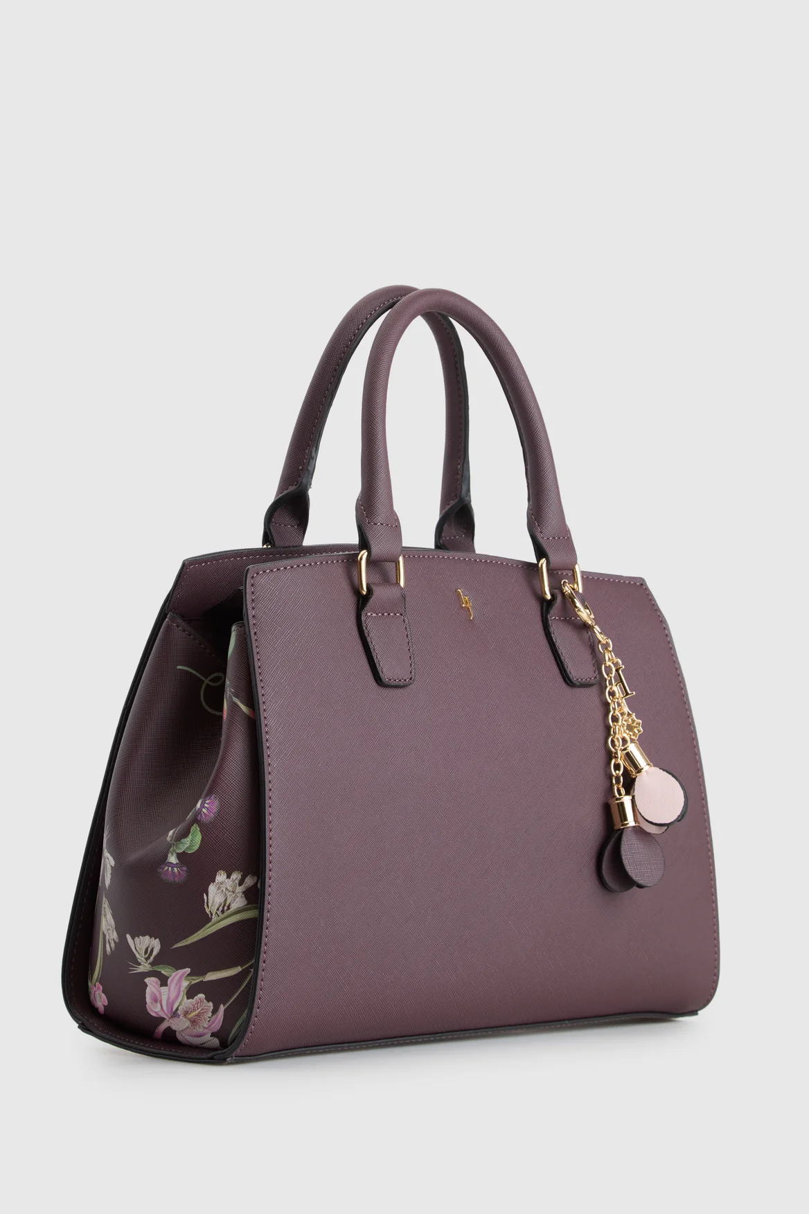 Iris Floral Tote Bag - Image 2
