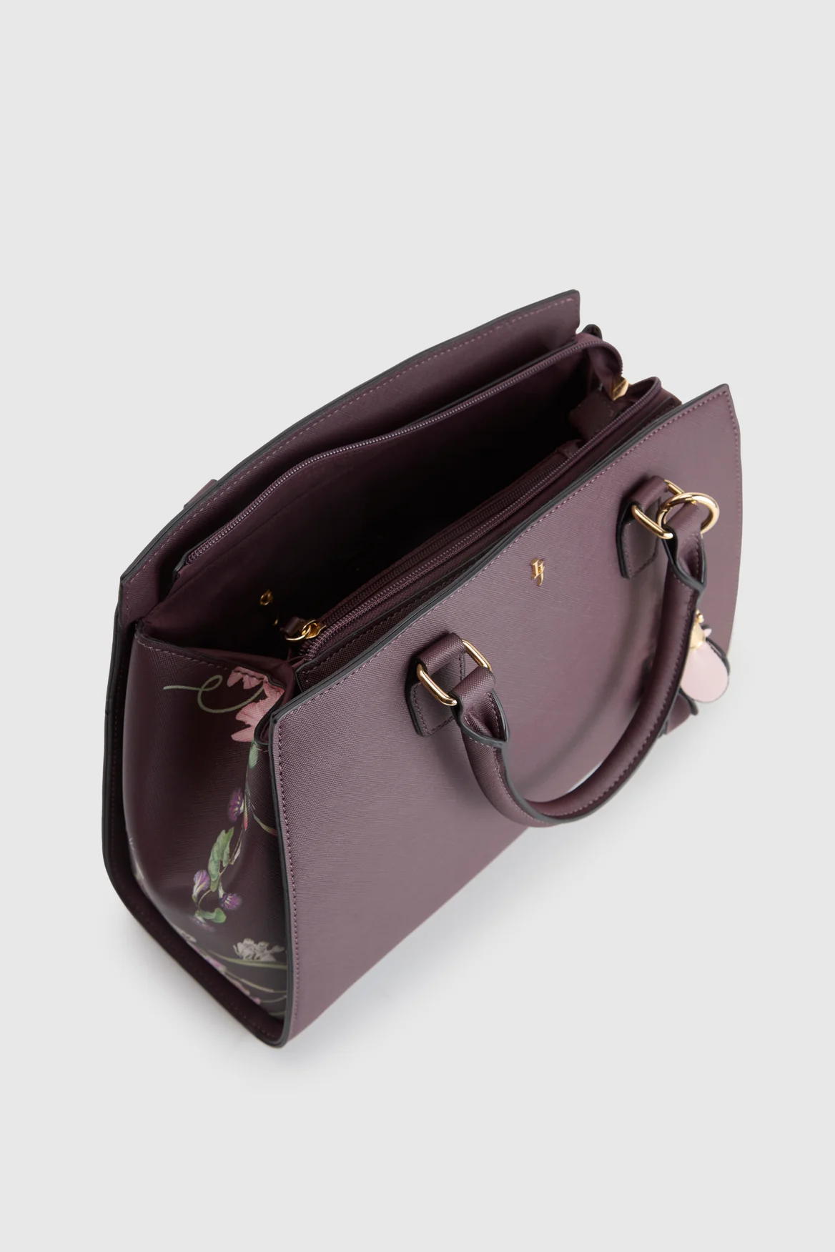 Iris Floral Tote Bag - Image 4