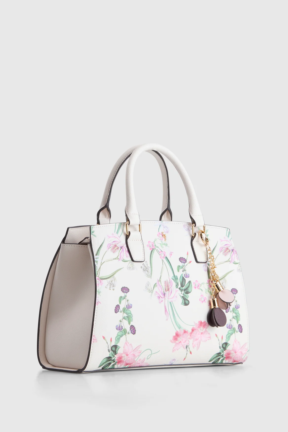 Iris Floral Tote Bag - Image 2