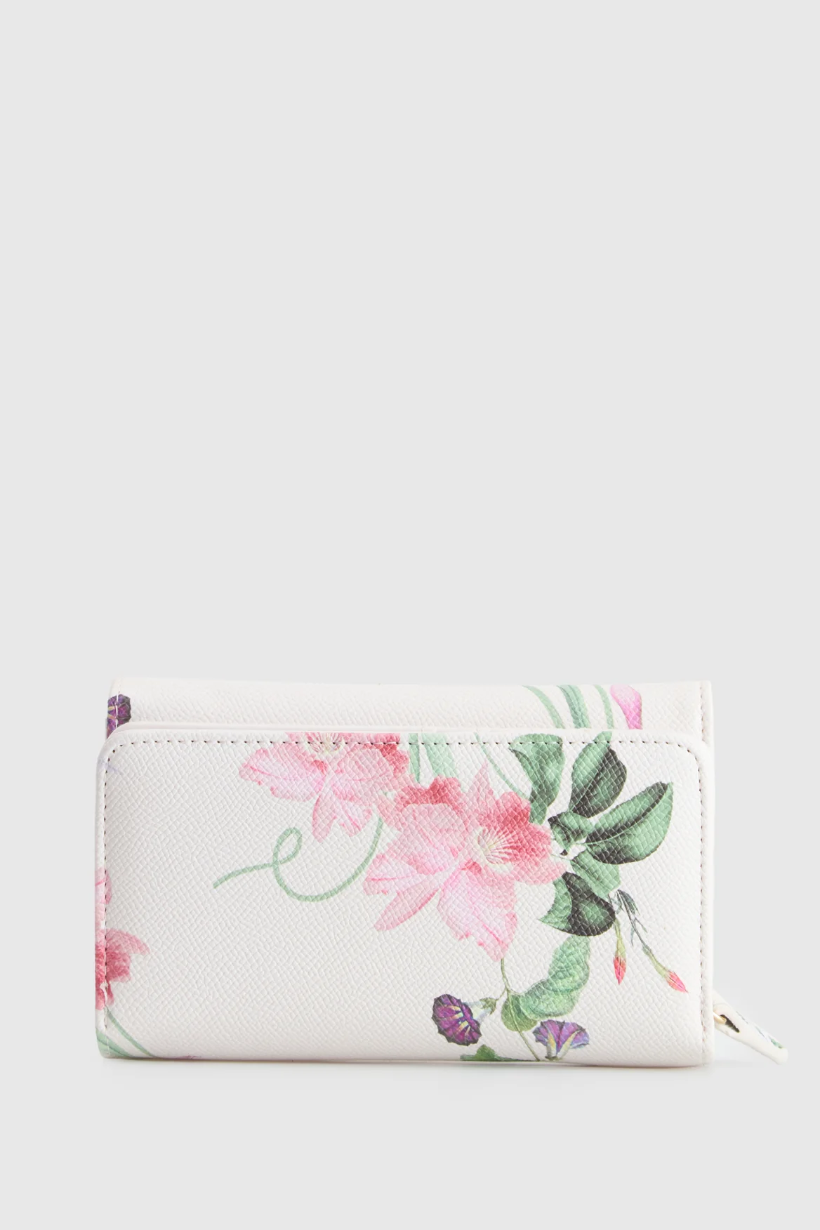 Iris Floral Trifold Wallet - Image 2