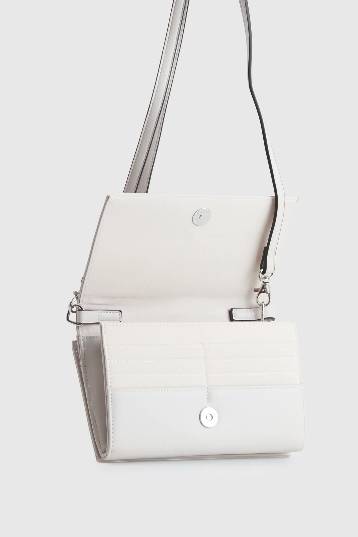 Jacquard Flap Crossbody Bag - Image 4