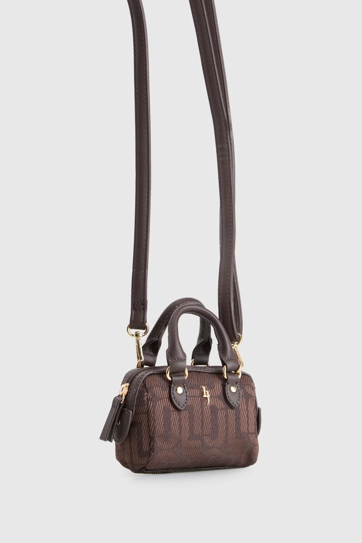 Jacquard Micro Crossbody Bag - Image 2