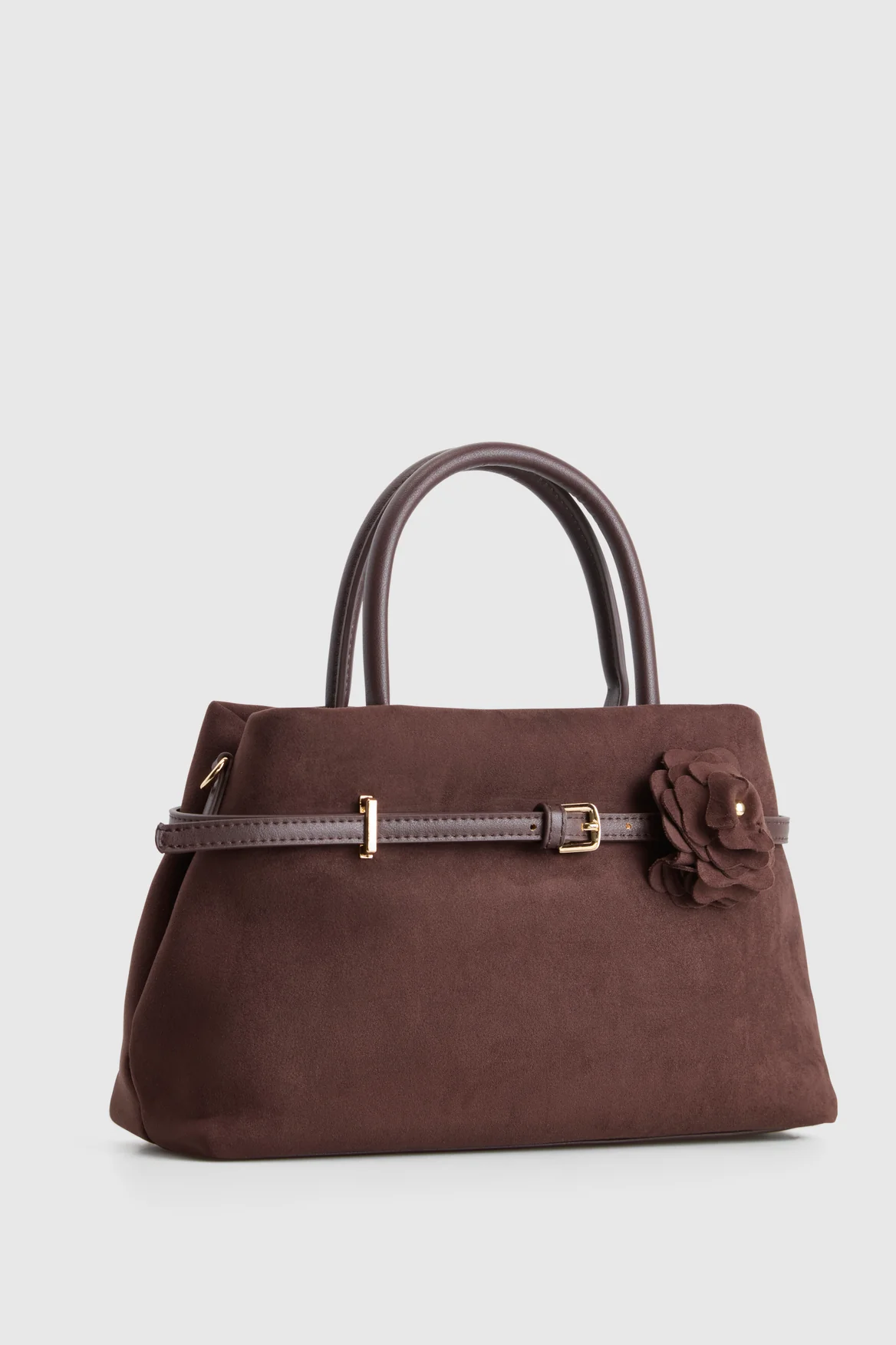 Lana Suede Small Tote Bag - Image 2