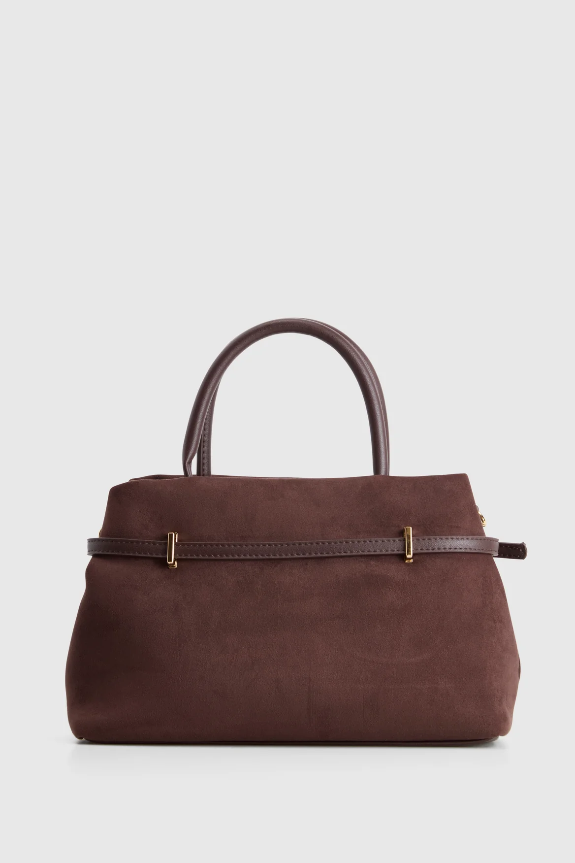 Lana Suede Small Tote Bag - Image 3