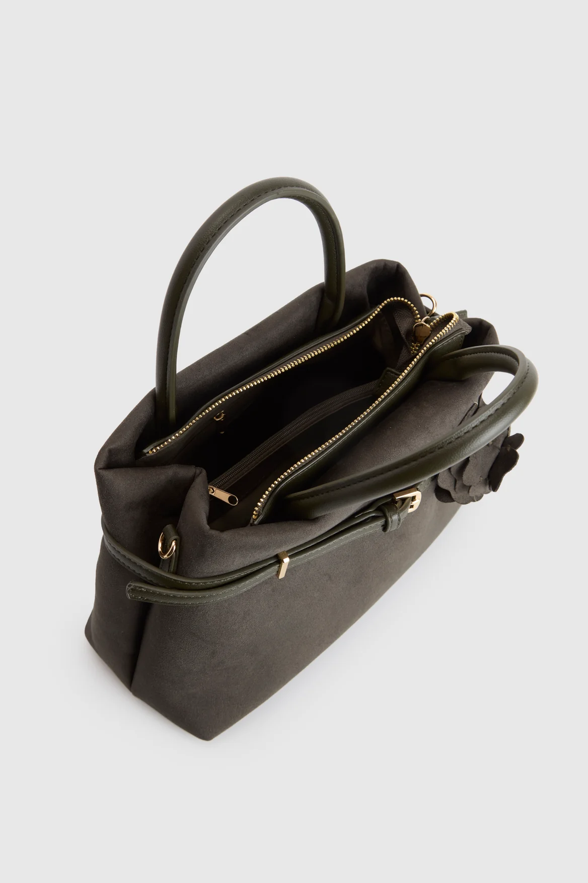 Lana Suede Small Tote Bag - Image 4