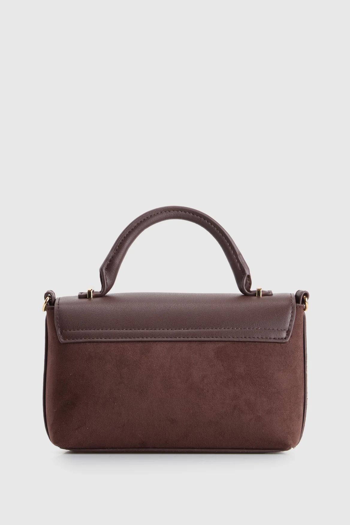 Lana Suede Top Handle Bag - Image 3